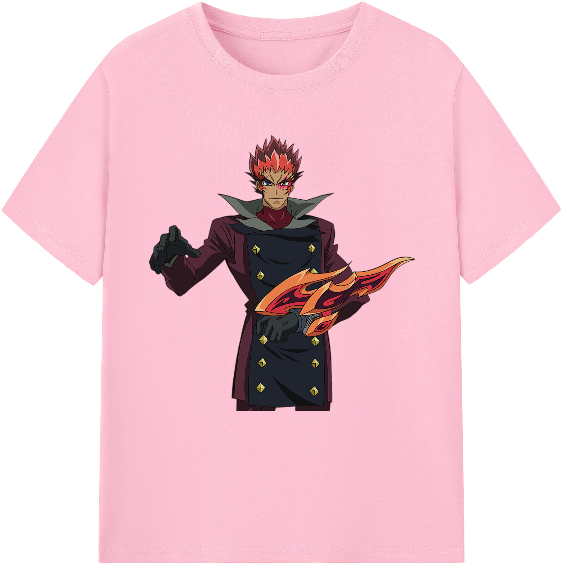（画像用） 遊☆戯☆王 Yu-Gi-Oh! 綿100％半袖Tシャツ（フロントプリント）