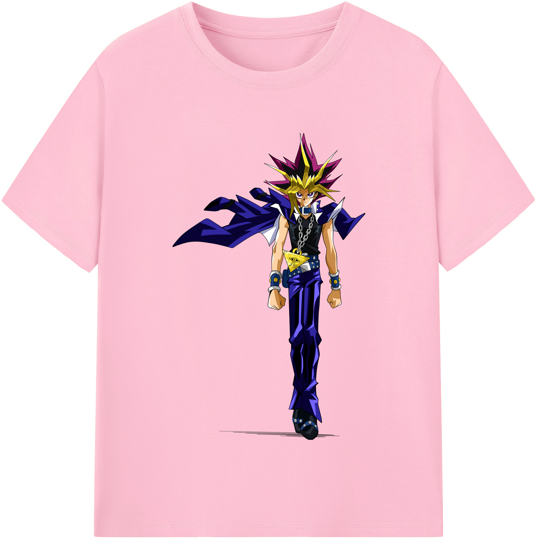 （画像用） 遊☆戯☆王 Yu-Gi-Oh! 綿100％半袖Tシャツ（フロントプリント）