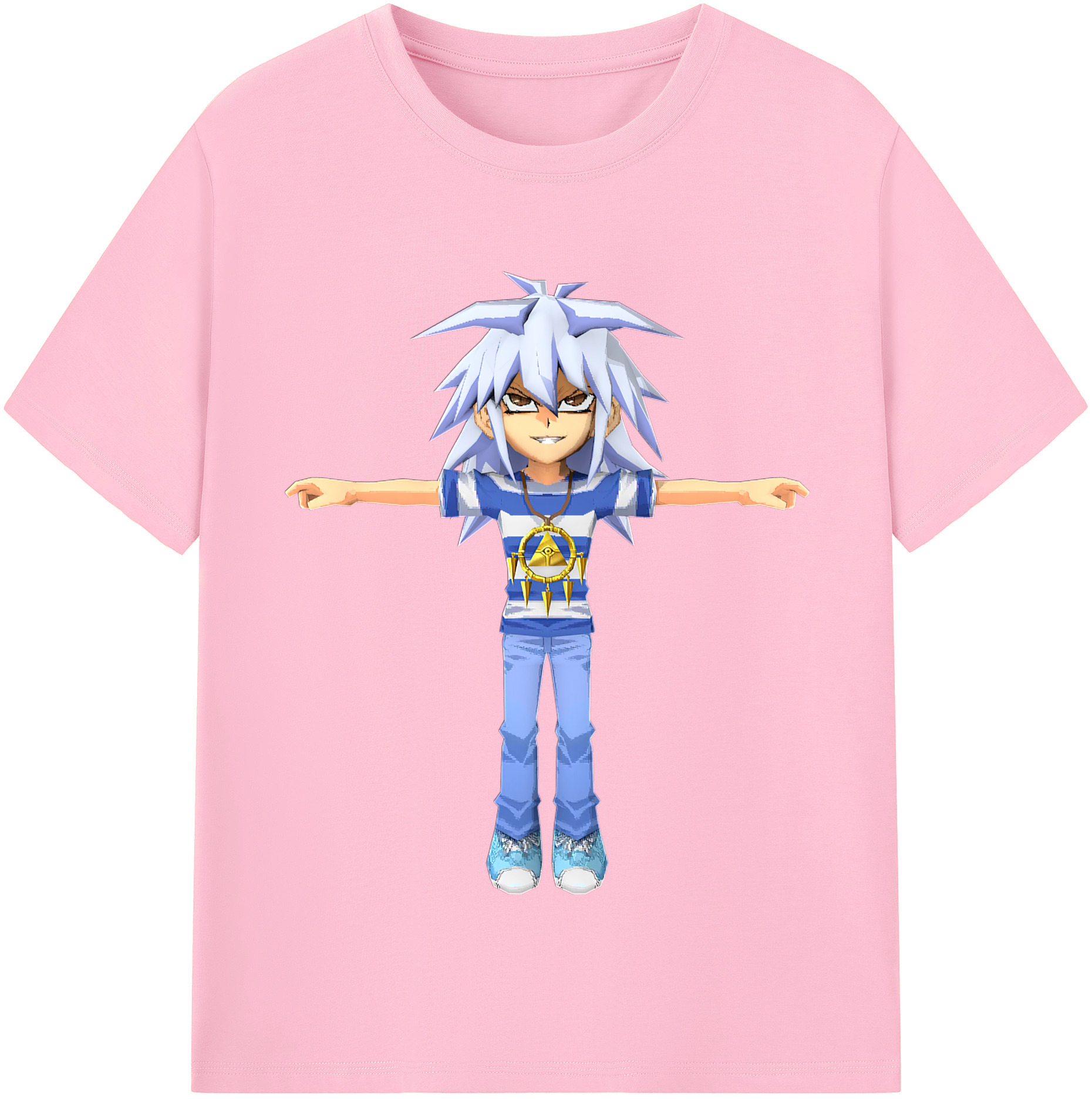 （画像用） 遊☆戯☆王 Yu-Gi-Oh! 綿100％半袖Tシャツ（フロントプリント）