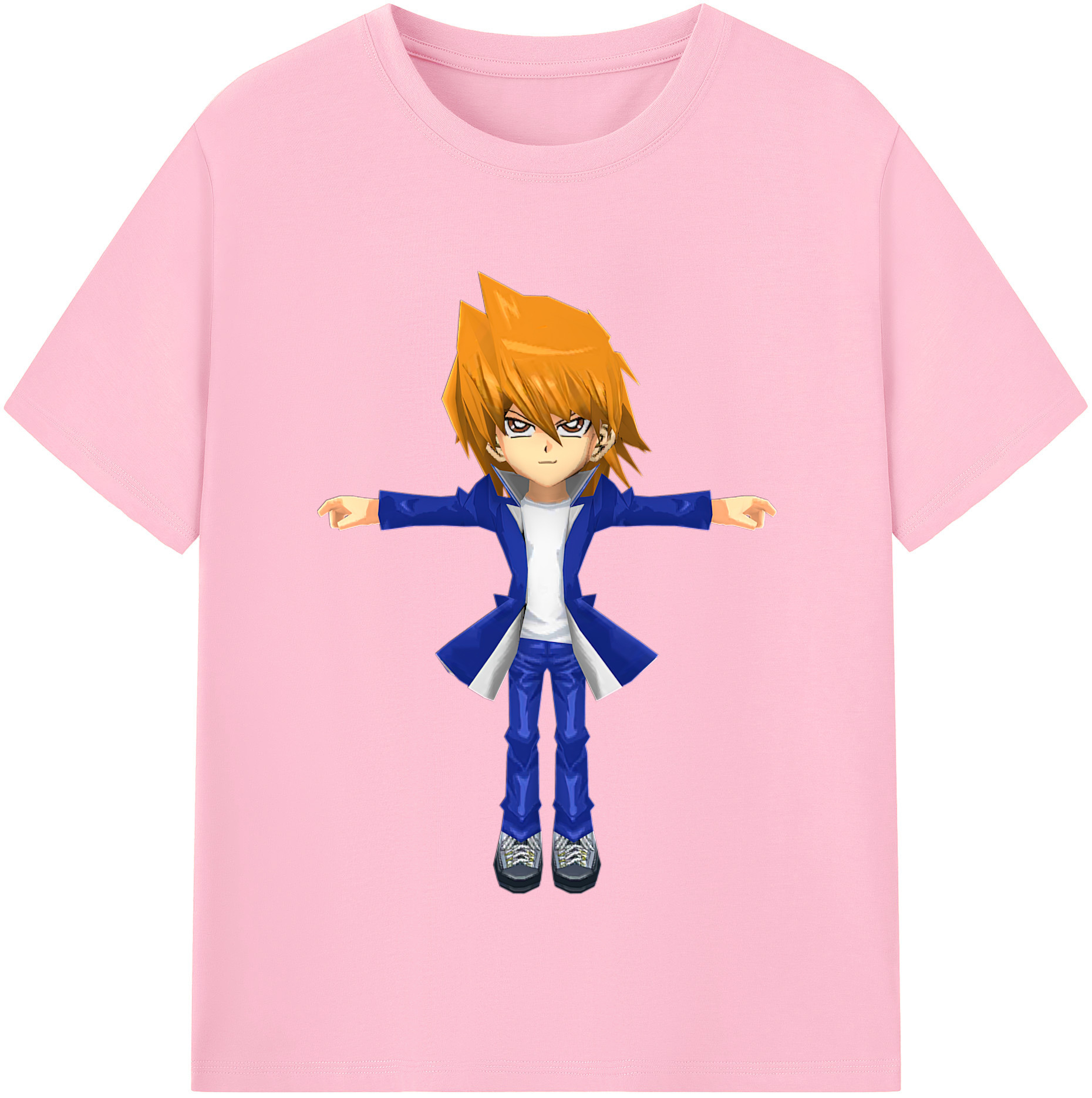 （画像用） 遊☆戯☆王 Yu-Gi-Oh! 綿100％半袖Tシャツ（フロントプリント）