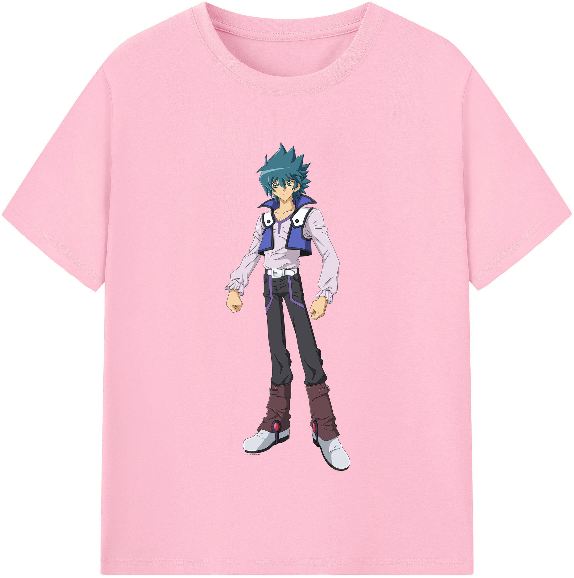（画像用） 遊☆戯☆王 Yu-Gi-Oh! 綿100％半袖Tシャツ（フロントプリント）