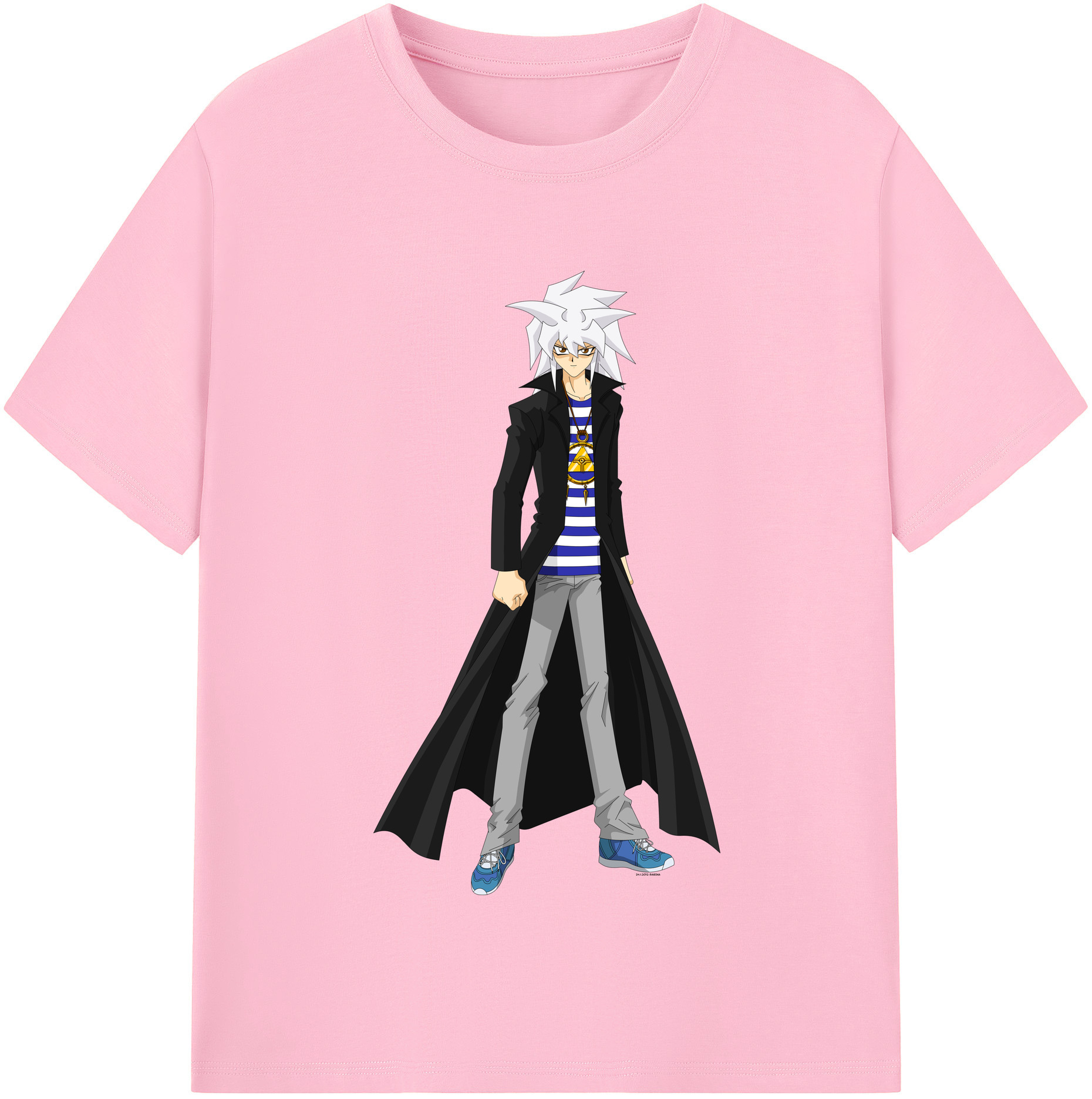 （画像用） 遊☆戯☆王 Yu-Gi-Oh! 綿100％半袖Tシャツ（フロントプリント）