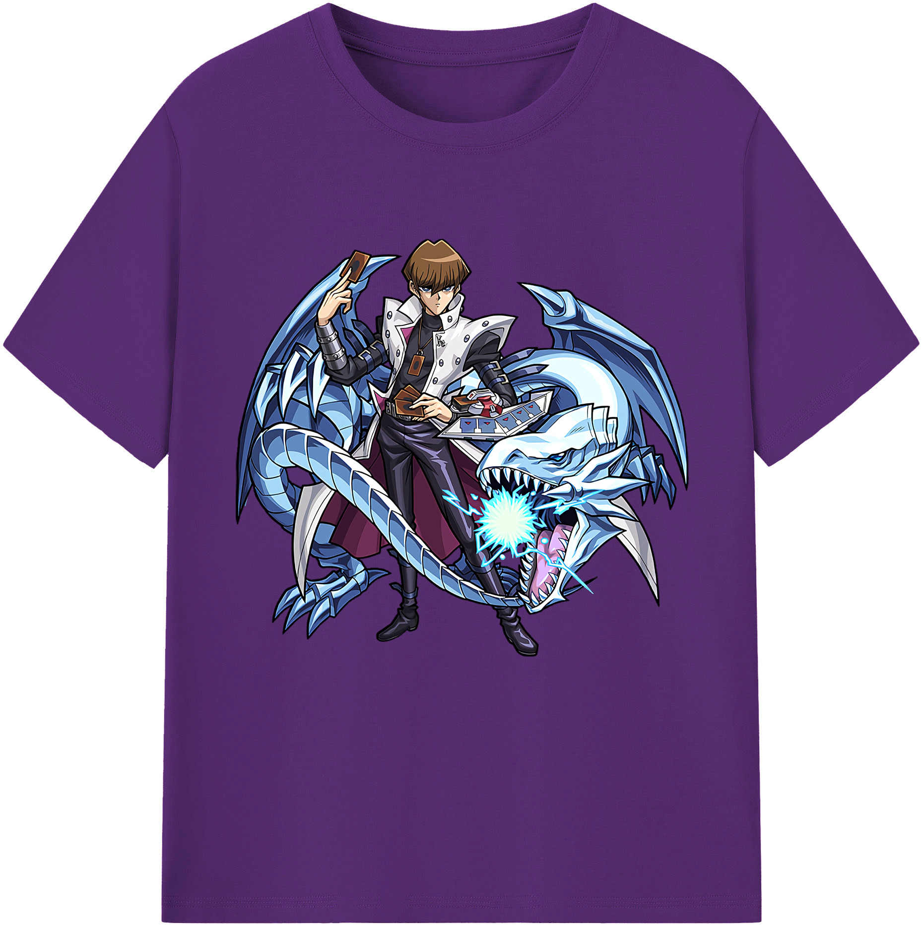 （画像用） 遊☆戯☆王 Yu-Gi-Oh! 綿100％半袖Tシャツ（フロントプリント）