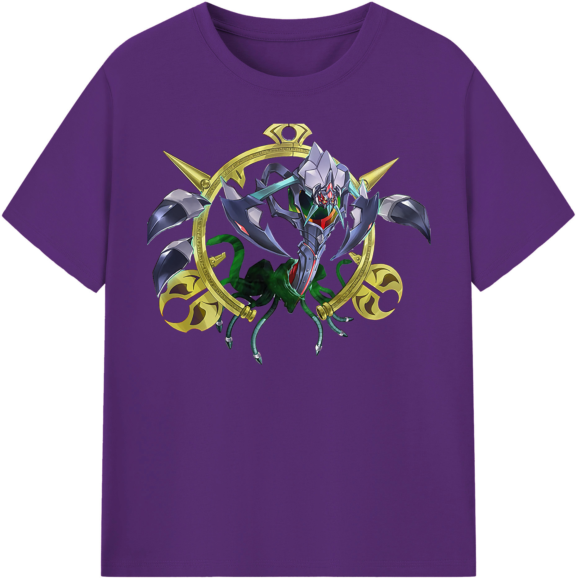 （画像用） 遊☆戯☆王 Yu-Gi-Oh! 綿100％半袖Tシャツ（フロントプリント）