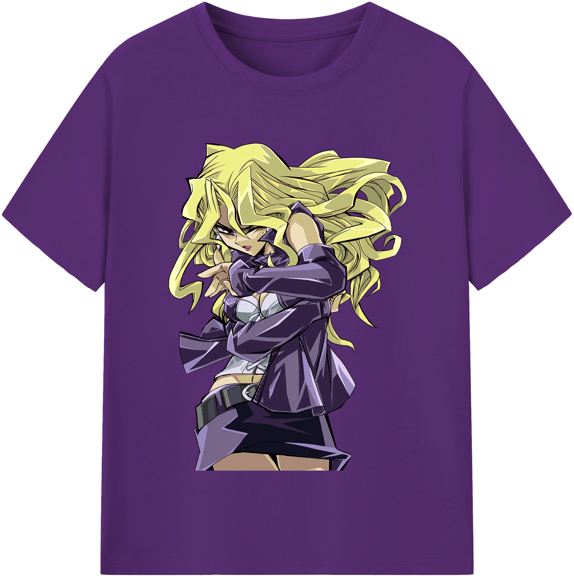 （画像用） 遊☆戯☆王 Yu-Gi-Oh! 綿100％半袖Tシャツ（フロントプリント）