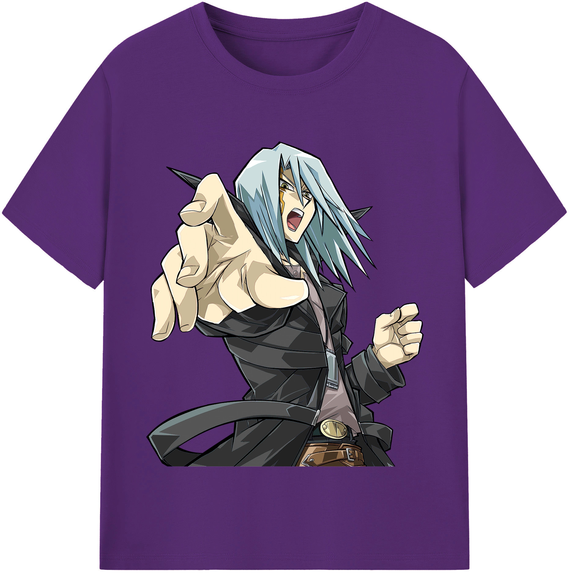 （画像用） 遊☆戯☆王 Yu-Gi-Oh! 綿100％半袖Tシャツ（フロントプリント）