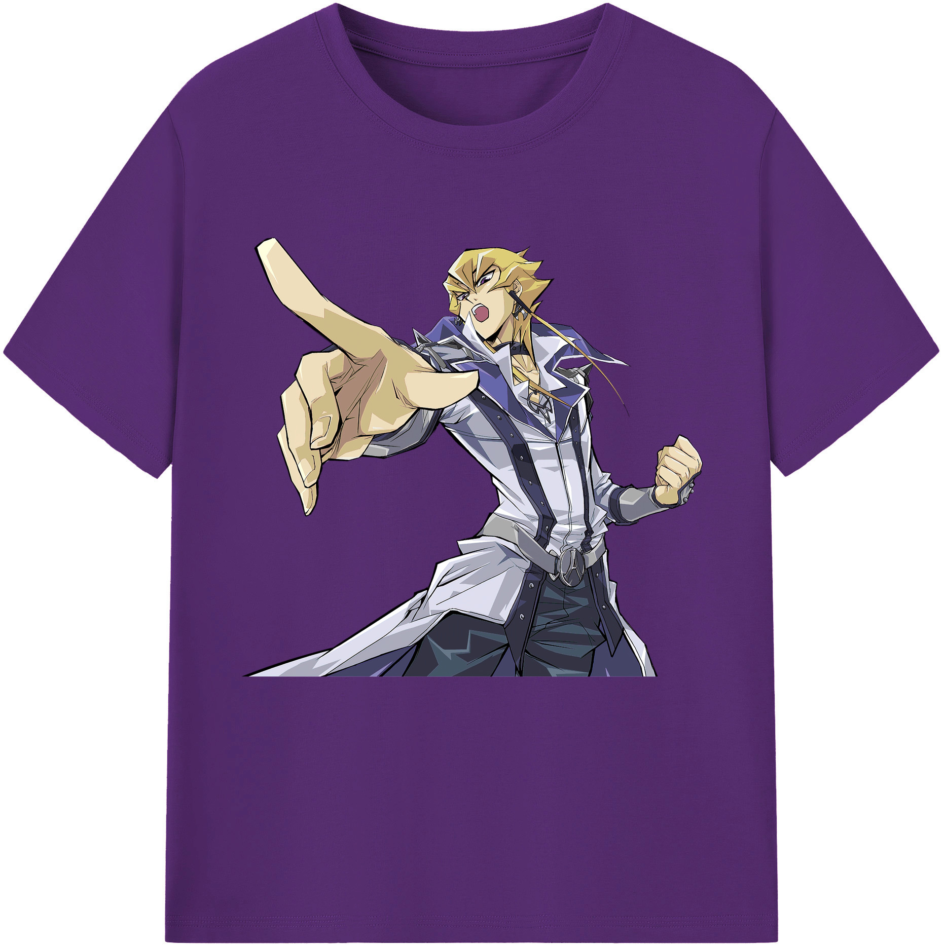 （画像用） 遊☆戯☆王 Yu-Gi-Oh! 綿100％半袖Tシャツ（フロントプリント）