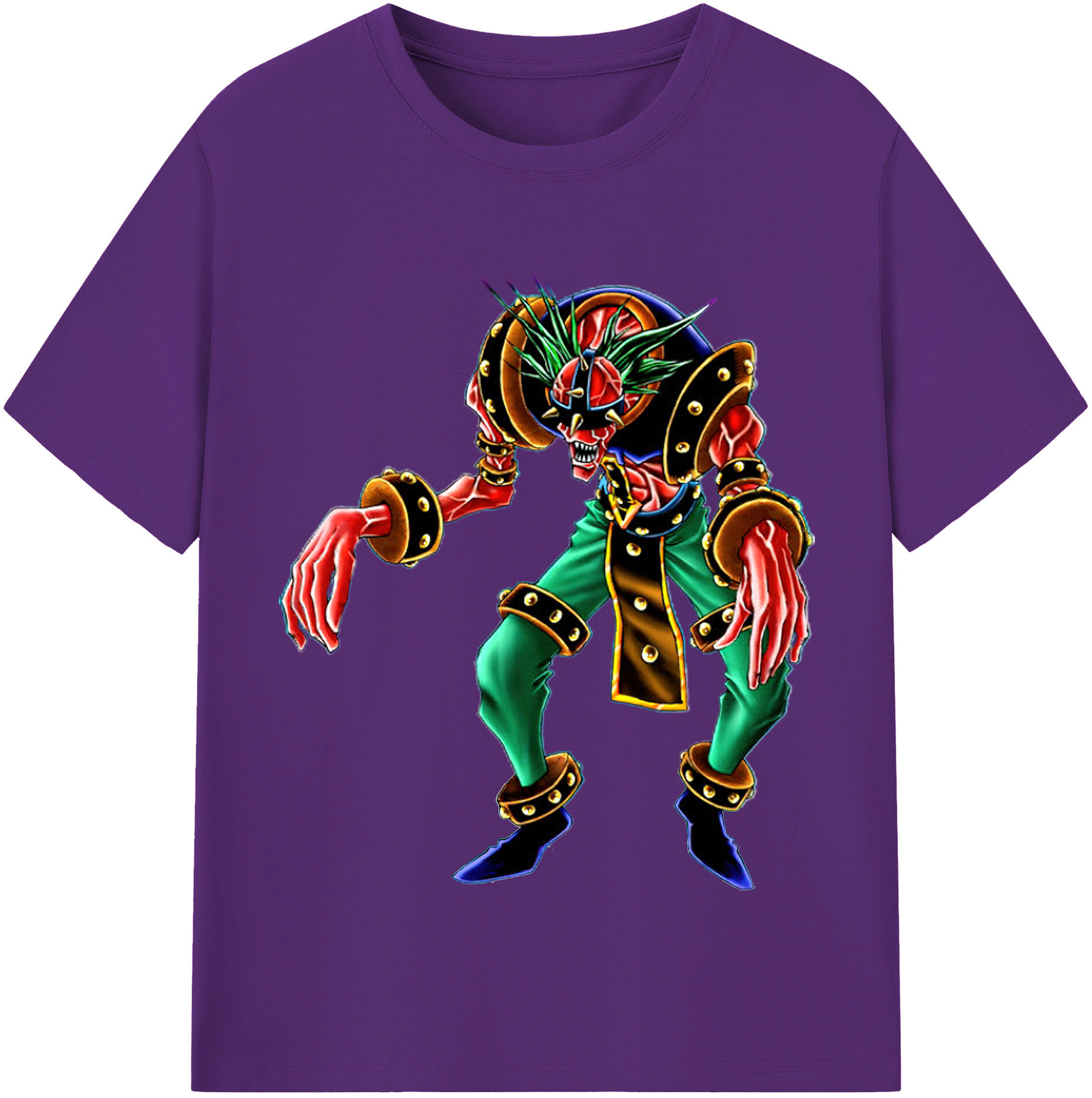 （画像用） 遊☆戯☆王 Yu-Gi-Oh! 綿100％半袖Tシャツ（フロントプリント）
