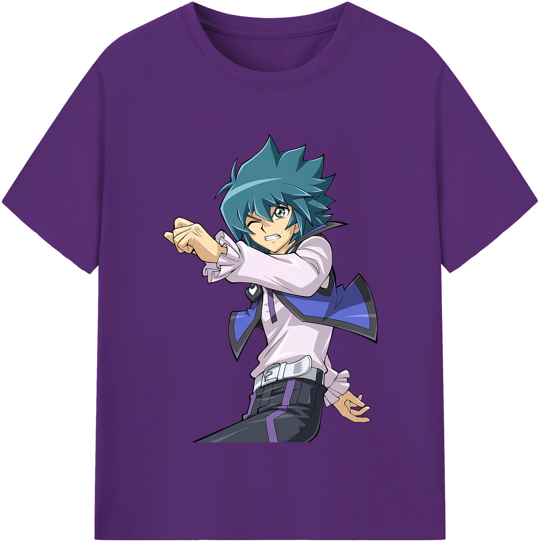 （画像用） 遊☆戯☆王 Yu-Gi-Oh! 綿100％半袖Tシャツ（フロントプリント）