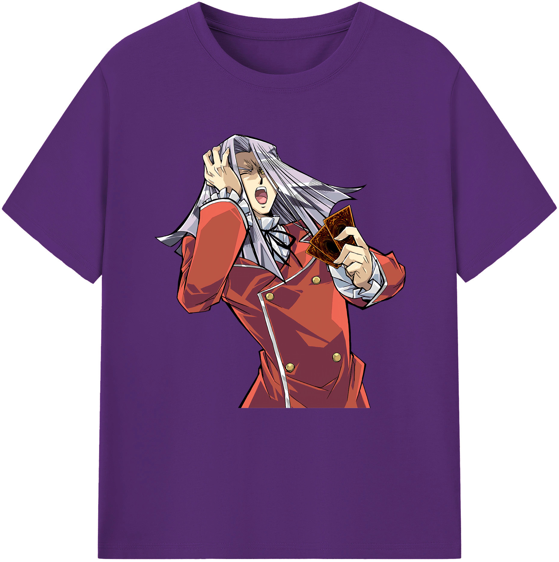（画像用） 遊☆戯☆王 Yu-Gi-Oh! 綿100％半袖Tシャツ（フロントプリント）