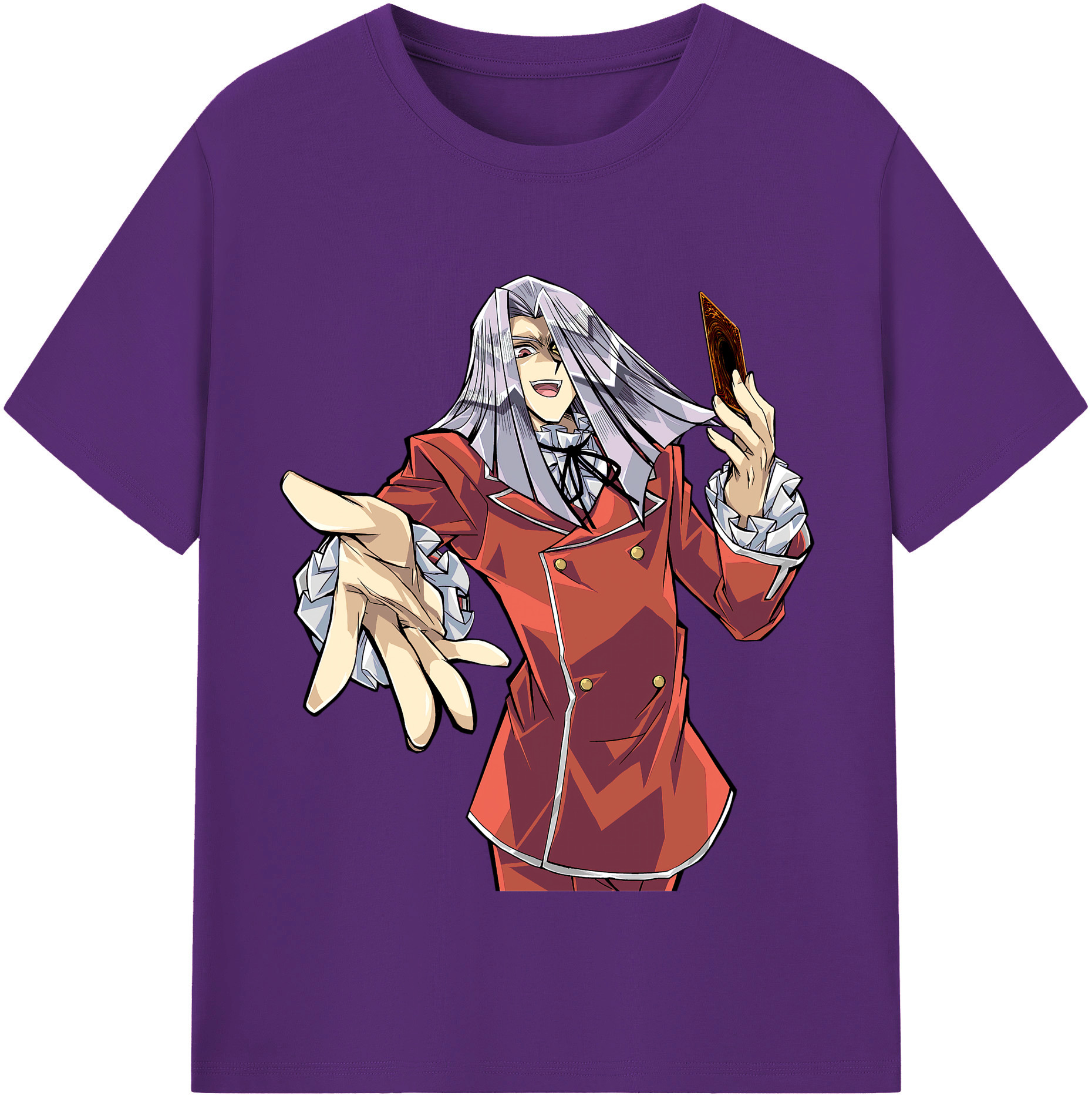 （画像用） 遊☆戯☆王 Yu-Gi-Oh! 綿100％半袖Tシャツ（フロントプリント）
