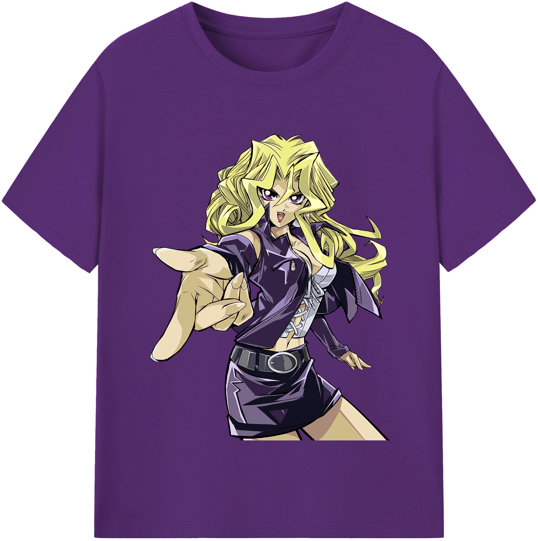 （画像用） 遊☆戯☆王 Yu-Gi-Oh! 綿100％半袖Tシャツ（フロントプリント）