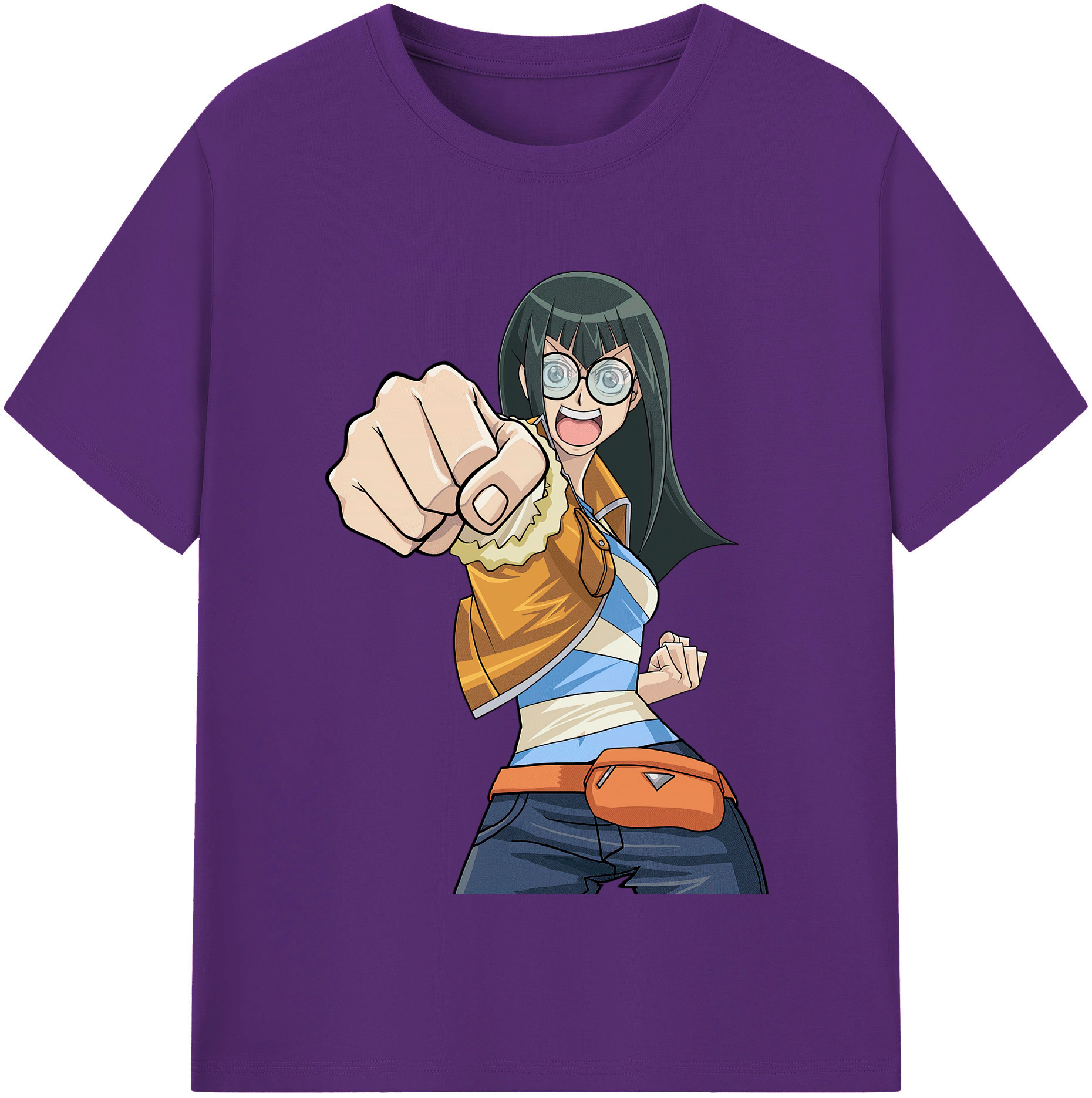 （画像用） 遊☆戯☆王 Yu-Gi-Oh! 綿100％半袖Tシャツ（フロントプリント）