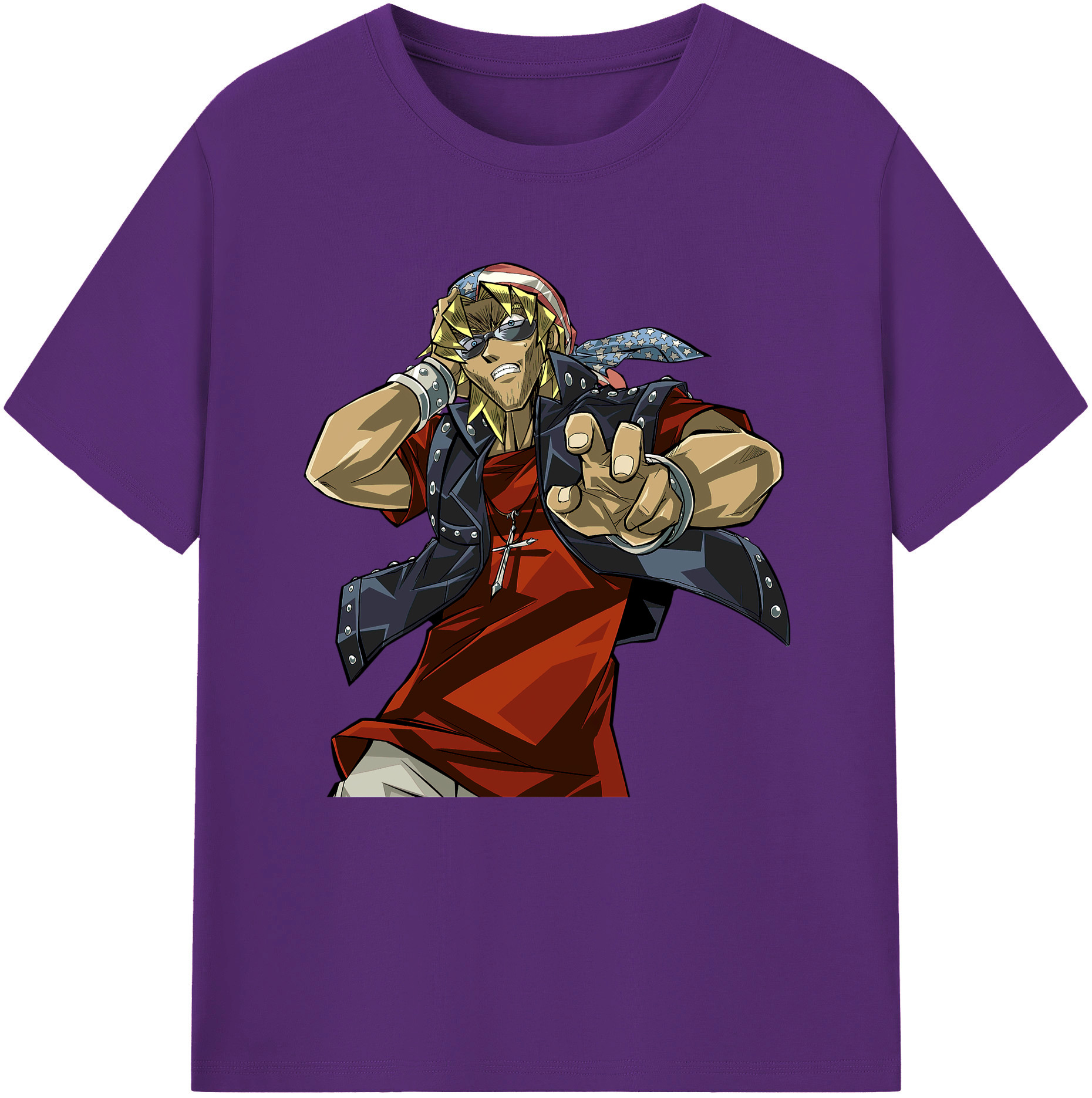 （画像用） 遊☆戯☆王 Yu-Gi-Oh! 綿100％半袖Tシャツ（フロントプリント）