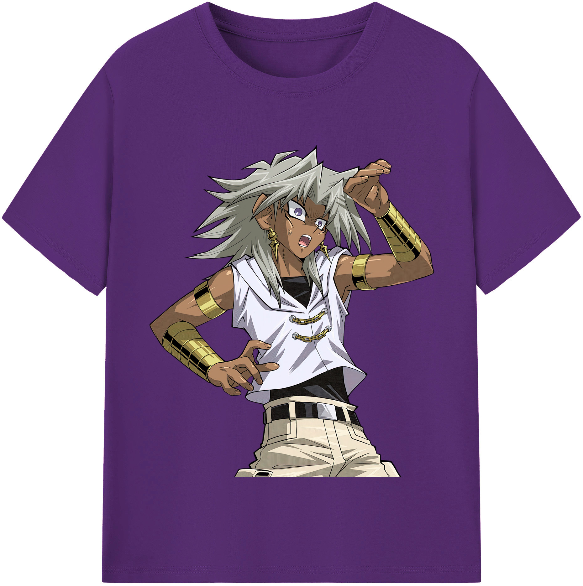 （画像用） 遊☆戯☆王 Yu-Gi-Oh! 綿100％半袖Tシャツ（フロントプリント）