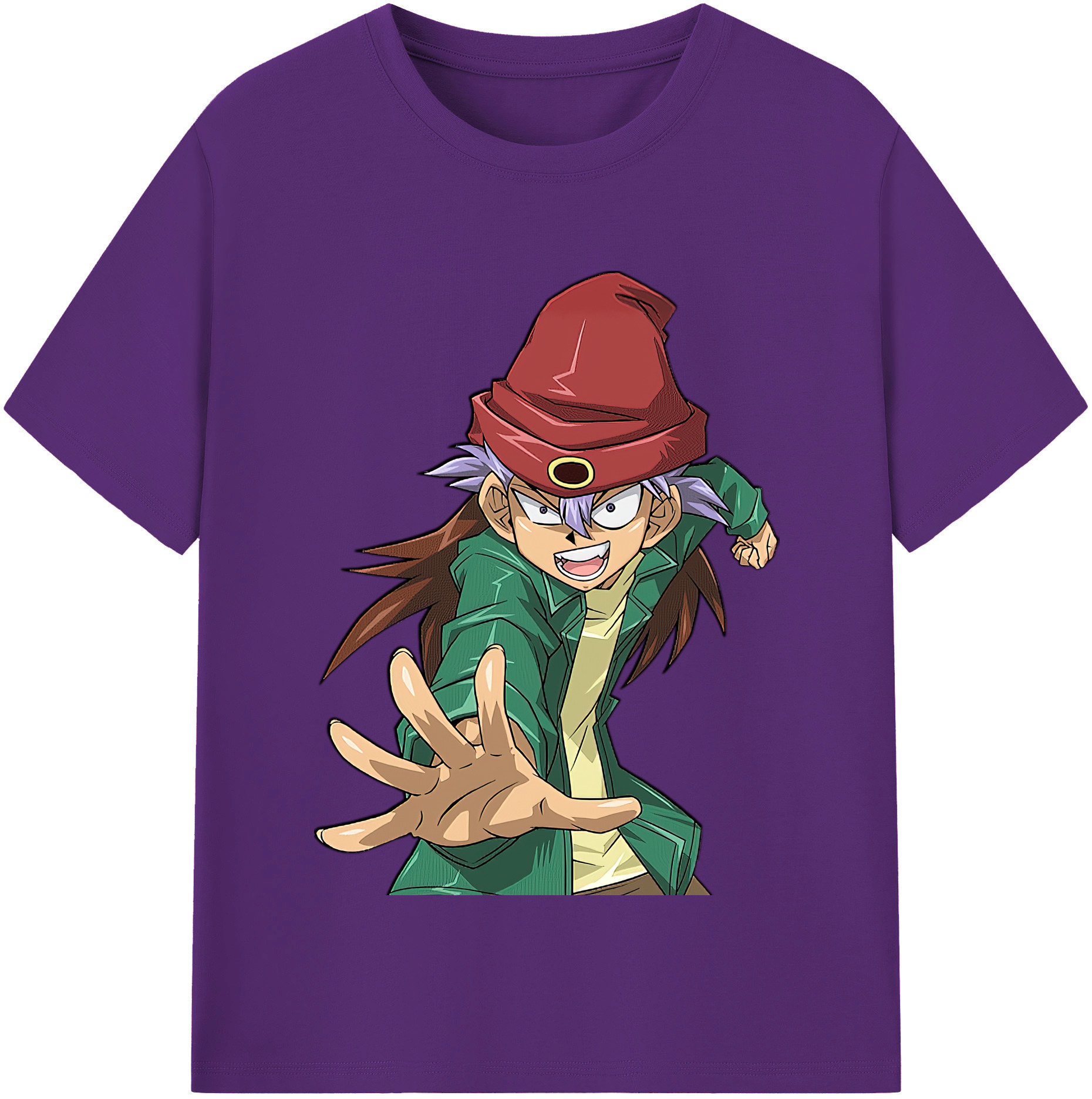 （画像用） 遊☆戯☆王 Yu-Gi-Oh! 綿100％半袖Tシャツ（フロントプリント）