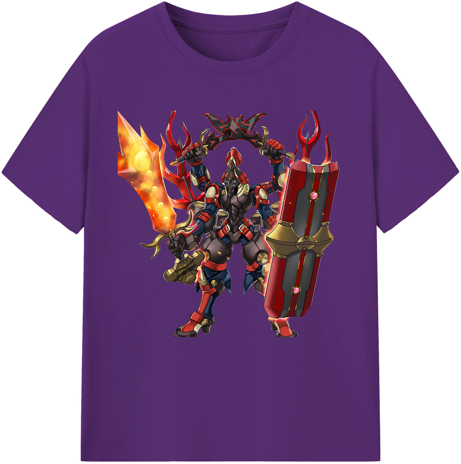 （画像用） 遊☆戯☆王 Yu-Gi-Oh! 綿100％半袖Tシャツ（フロントプリント）