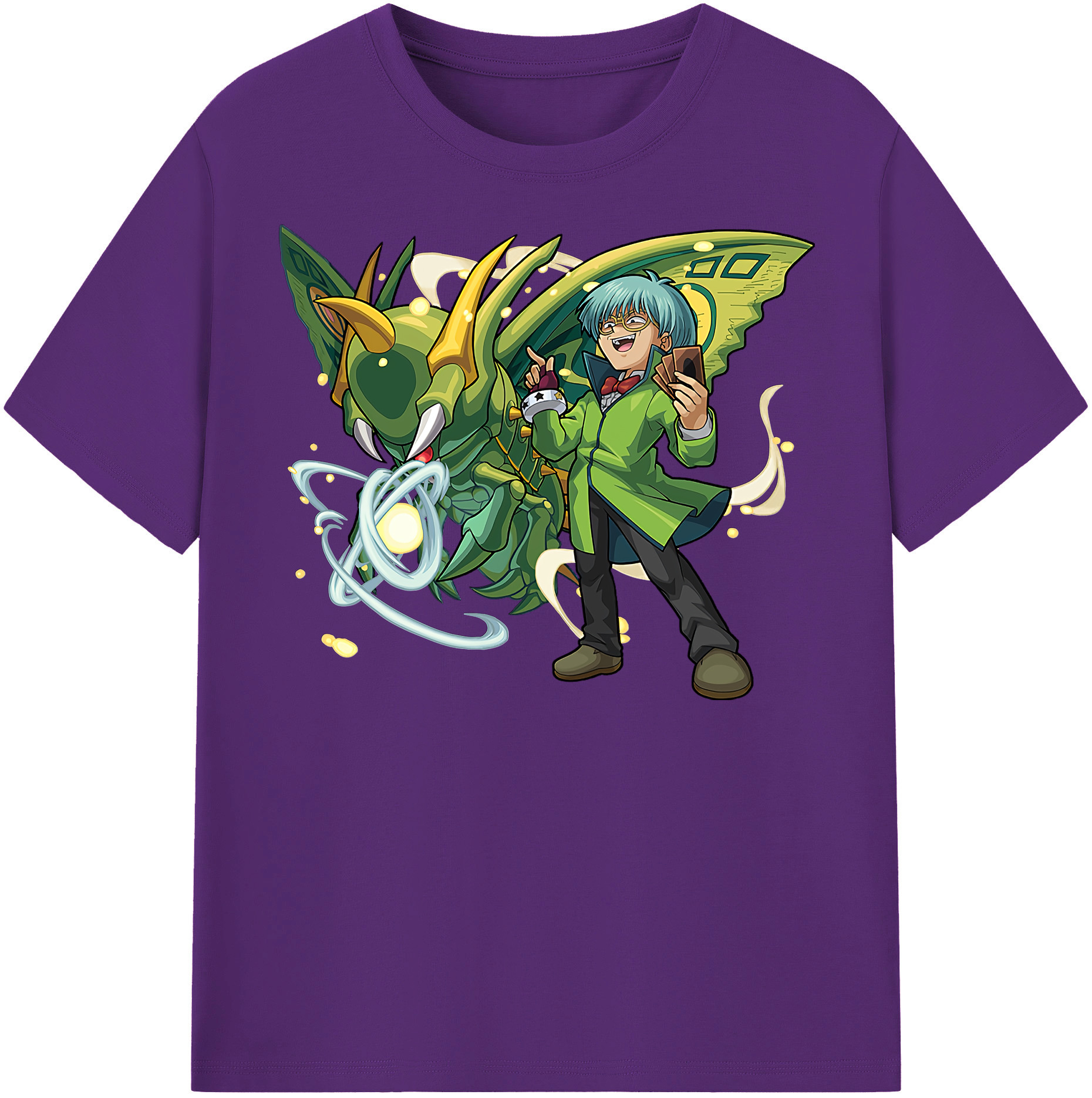 （画像用） 遊☆戯☆王 Yu-Gi-Oh! 綿100％半袖Tシャツ（フロントプリント）