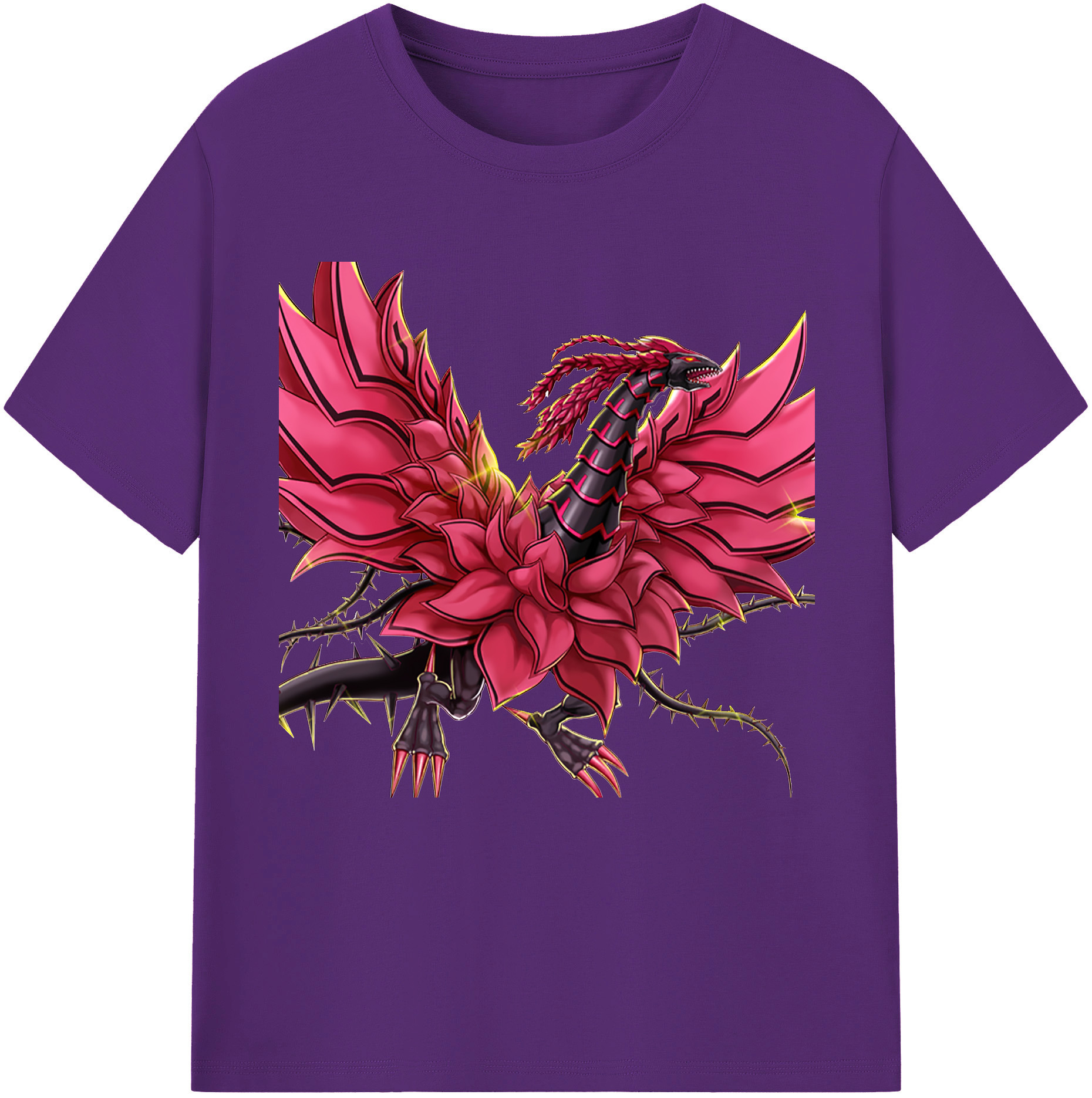 （画像用） 遊☆戯☆王 Yu-Gi-Oh! 綿100％半袖Tシャツ（フロントプリント）