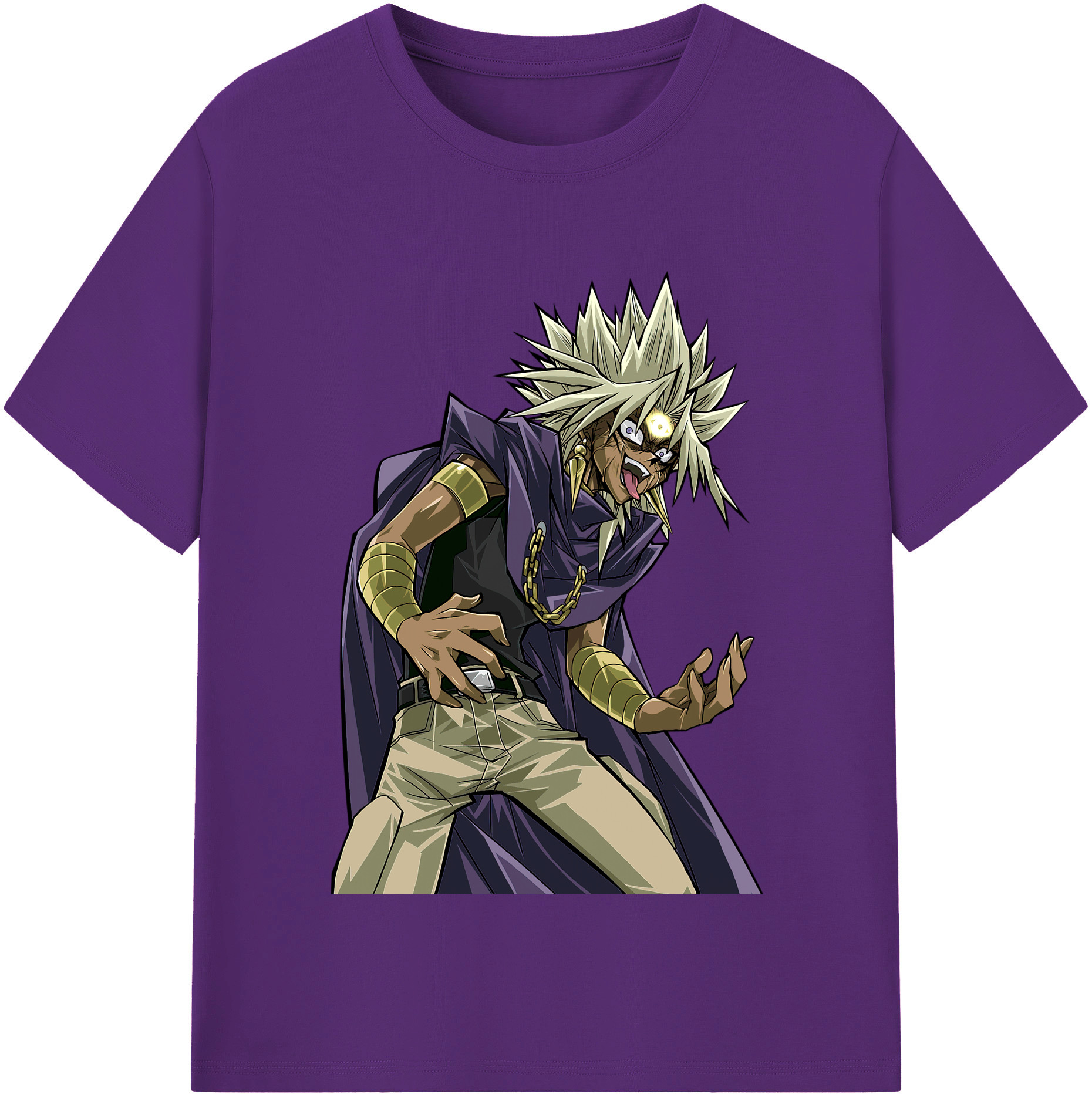 （画像用） 遊☆戯☆王 Yu-Gi-Oh! 綿100％半袖Tシャツ（フロントプリント）