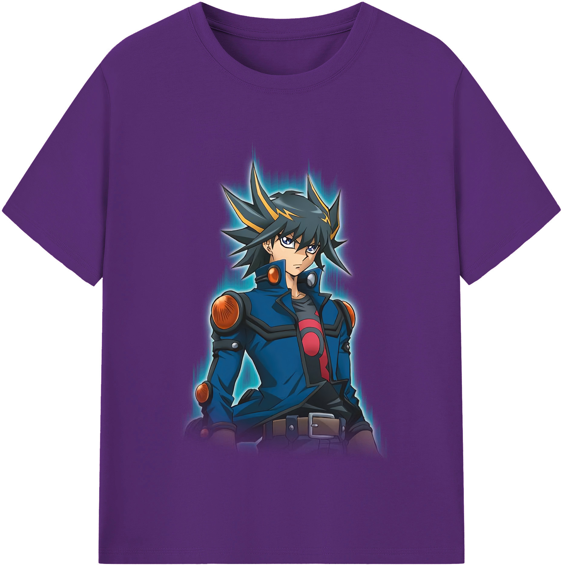 （画像用） 遊☆戯☆王 Yu-Gi-Oh! 綿100％半袖Tシャツ（フロントプリント）