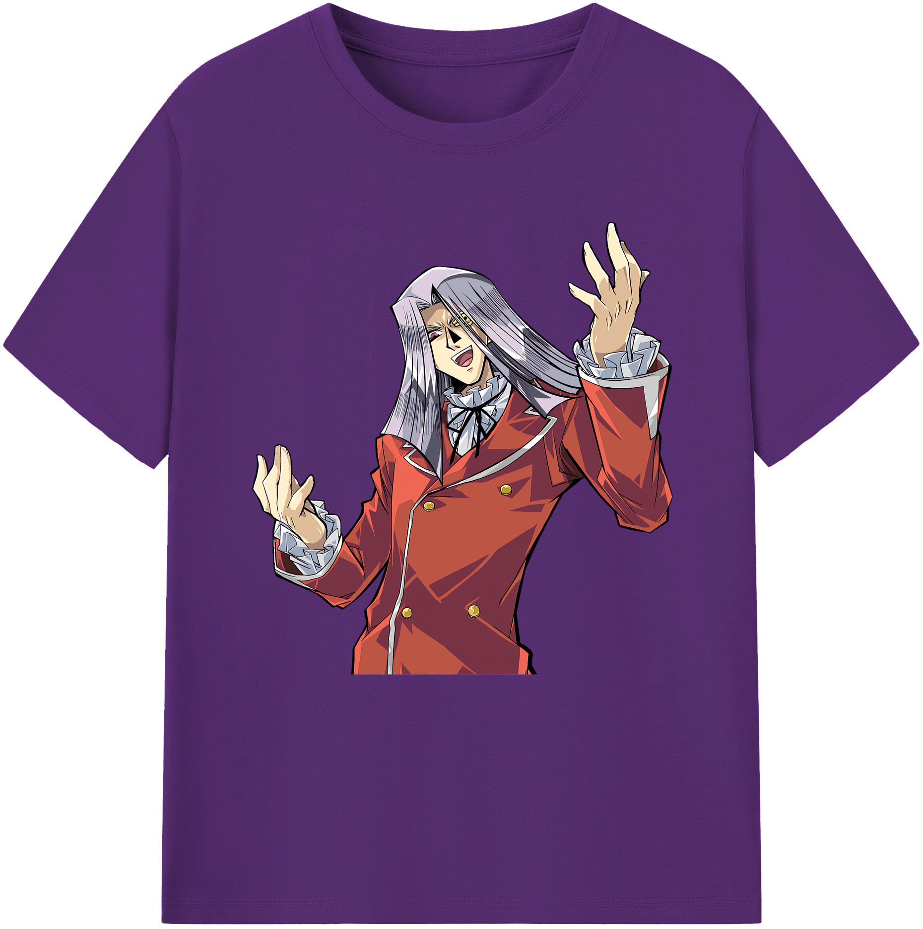 （画像用） 遊☆戯☆王 Yu-Gi-Oh! 綿100％半袖Tシャツ（フロントプリント）