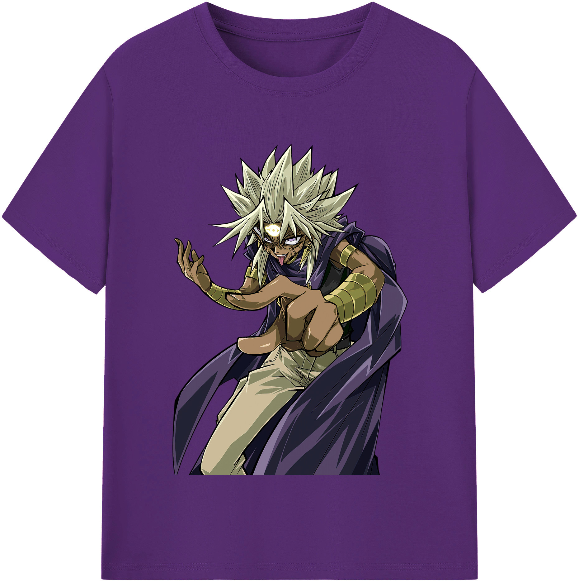 （画像用） 遊☆戯☆王 Yu-Gi-Oh! 綿100％半袖Tシャツ（フロントプリント）