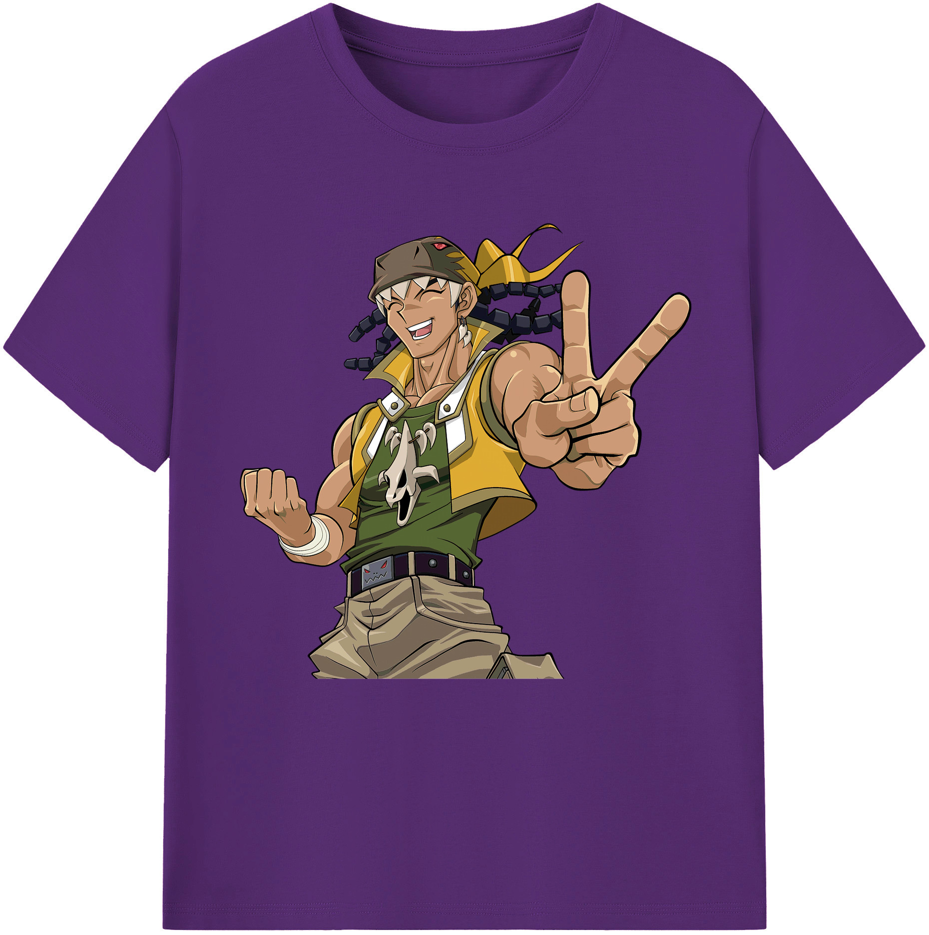 （画像用） 遊☆戯☆王 Yu-Gi-Oh! 綿100％半袖Tシャツ（フロントプリント）