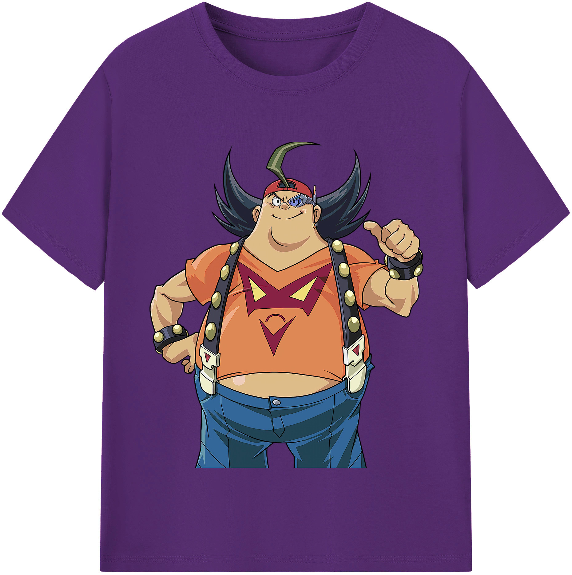 （画像用） 遊☆戯☆王 Yu-Gi-Oh! 綿100％半袖Tシャツ（フロントプリント）