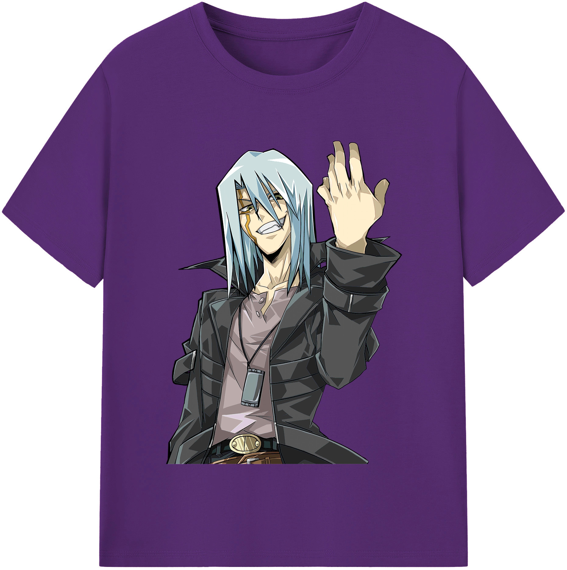 （画像用） 遊☆戯☆王 Yu-Gi-Oh! 綿100％半袖Tシャツ（フロントプリント）