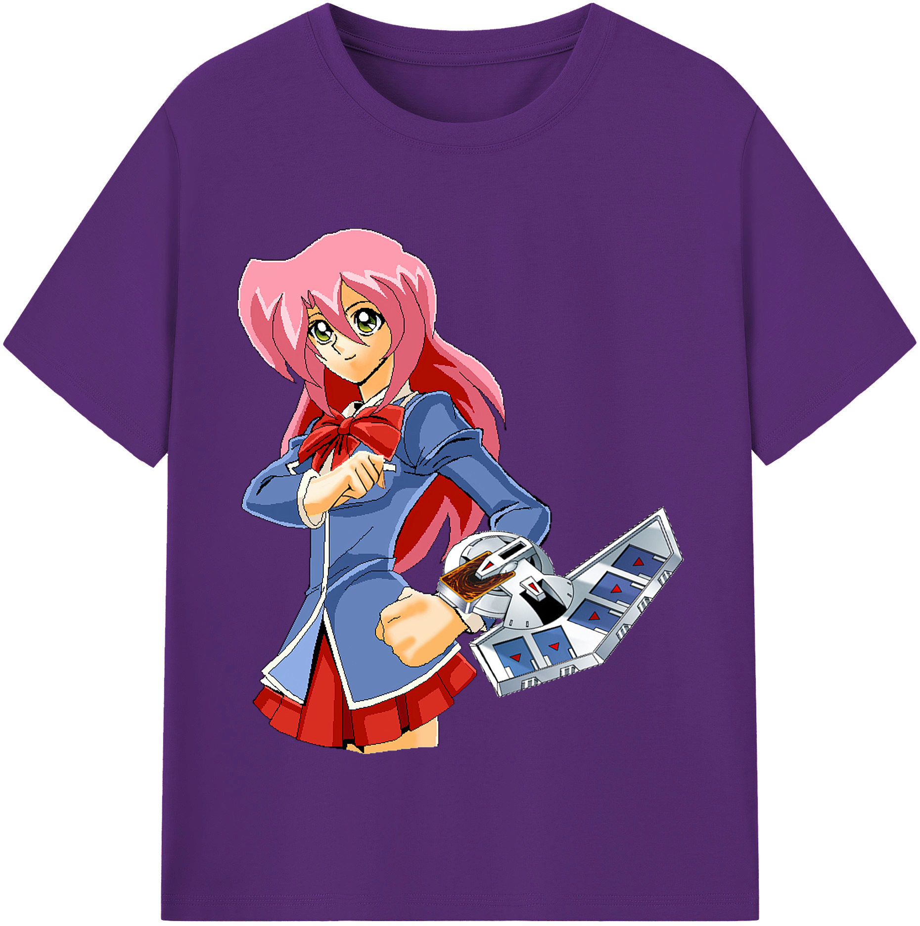 （画像用） 遊☆戯☆王 Yu-Gi-Oh! 綿100％半袖Tシャツ（フロントプリント）