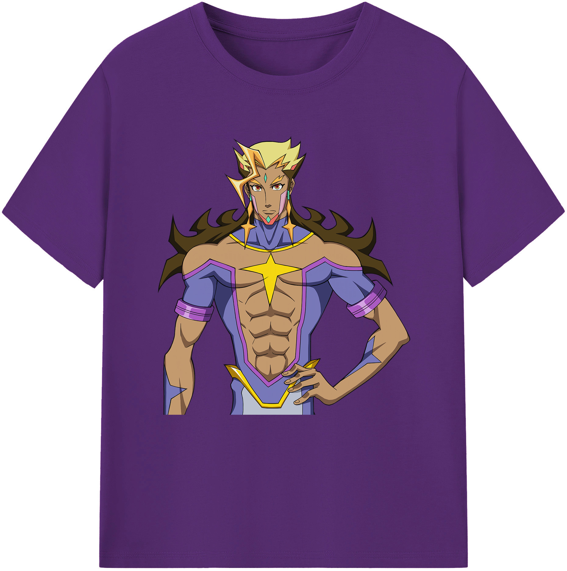 （画像用） 遊☆戯☆王 Yu-Gi-Oh! 綿100％半袖Tシャツ（フロントプリント）