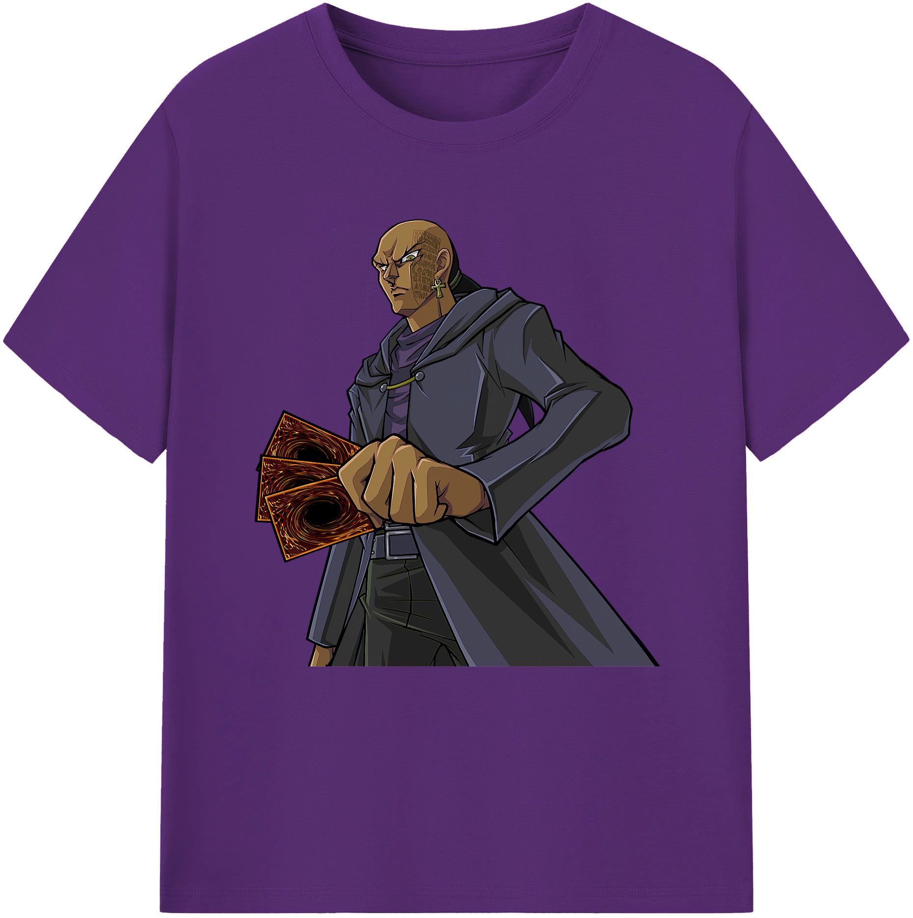 （画像用） 遊☆戯☆王 Yu-Gi-Oh! 綿100％半袖Tシャツ（フロントプリント）