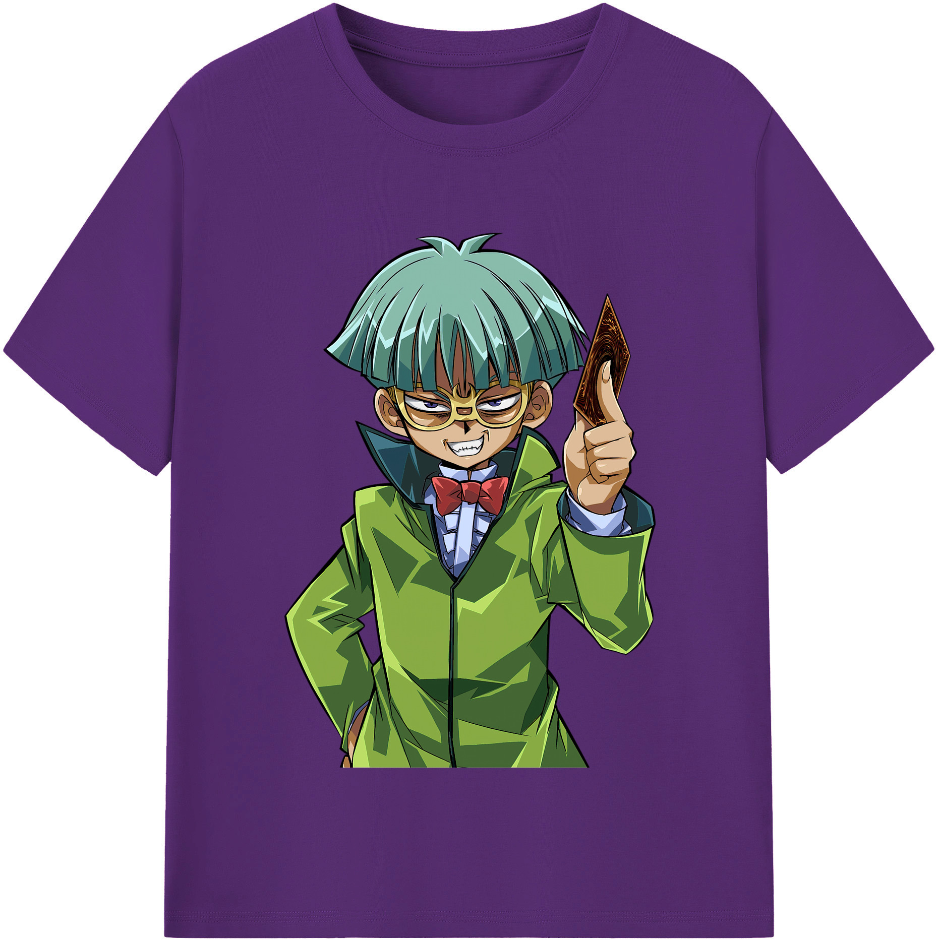 （画像用） 遊☆戯☆王 Yu-Gi-Oh! 綿100％半袖Tシャツ（フロントプリント）