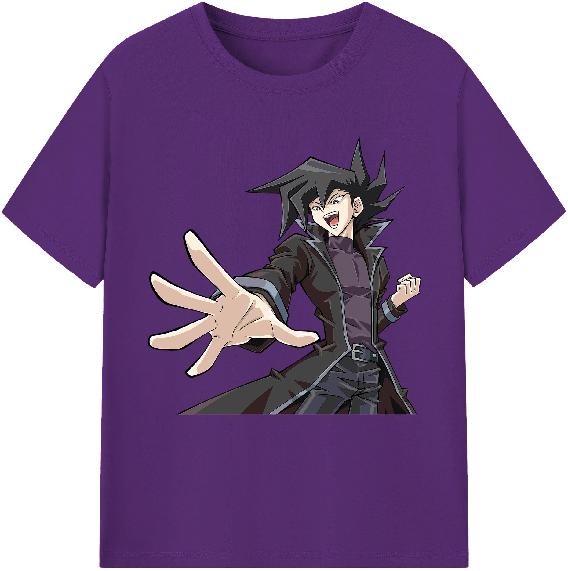 （画像用） 遊☆戯☆王 Yu-Gi-Oh! 綿100％半袖Tシャツ（フロントプリント）