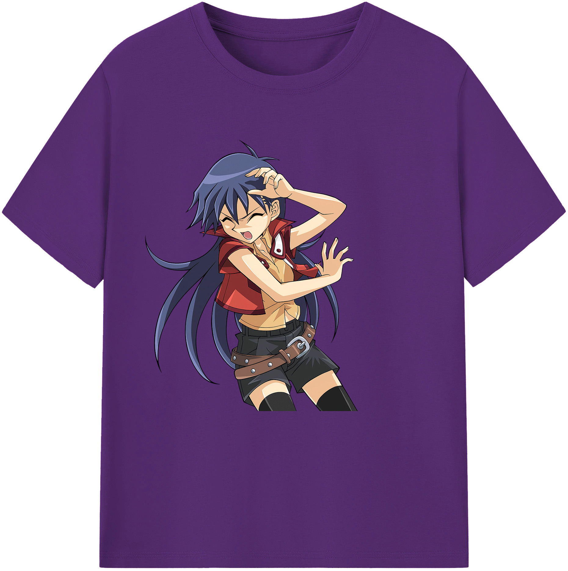 （画像用） 遊☆戯☆王 Yu-Gi-Oh! 綿100％半袖Tシャツ（フロントプリント）