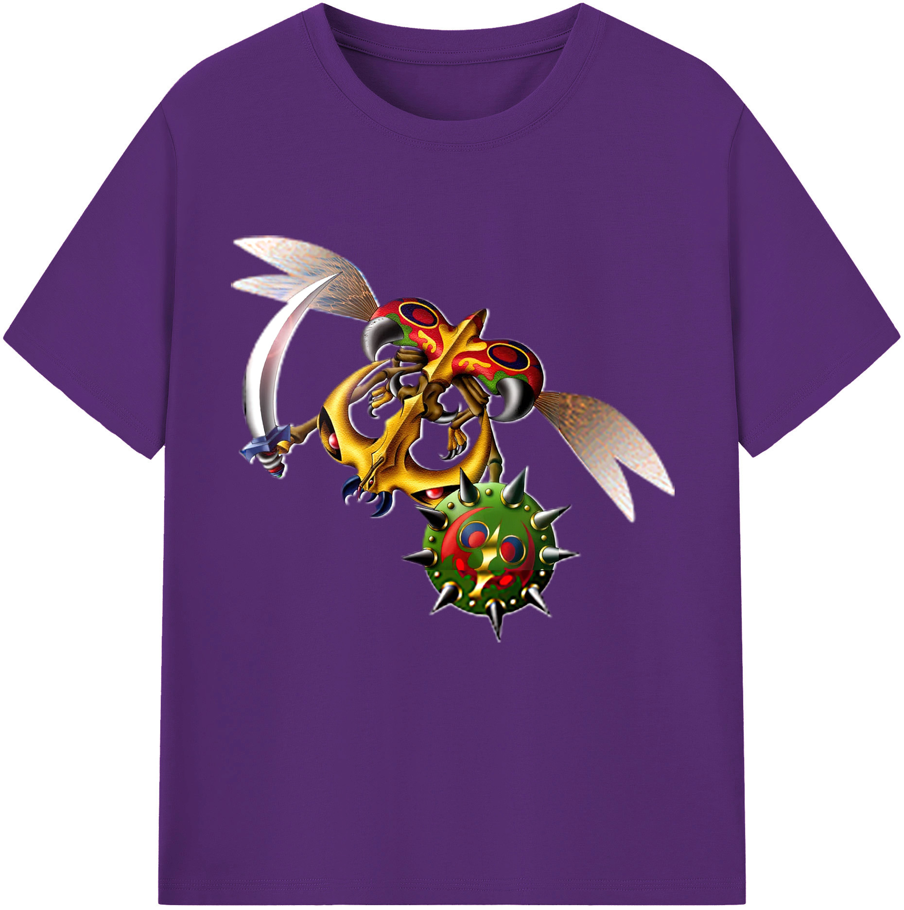 （画像用） 遊☆戯☆王 Yu-Gi-Oh! 綿100％半袖Tシャツ（フロントプリント）