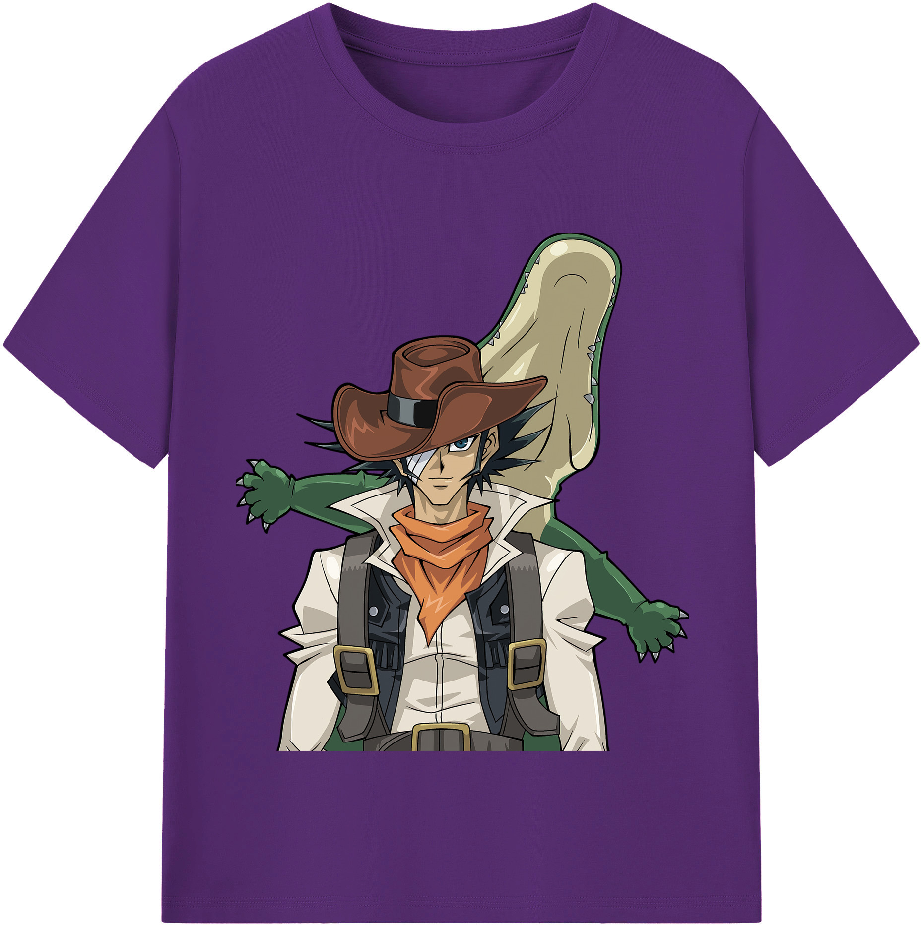 （画像用） 遊☆戯☆王 Yu-Gi-Oh! 綿100％半袖Tシャツ（フロントプリント）