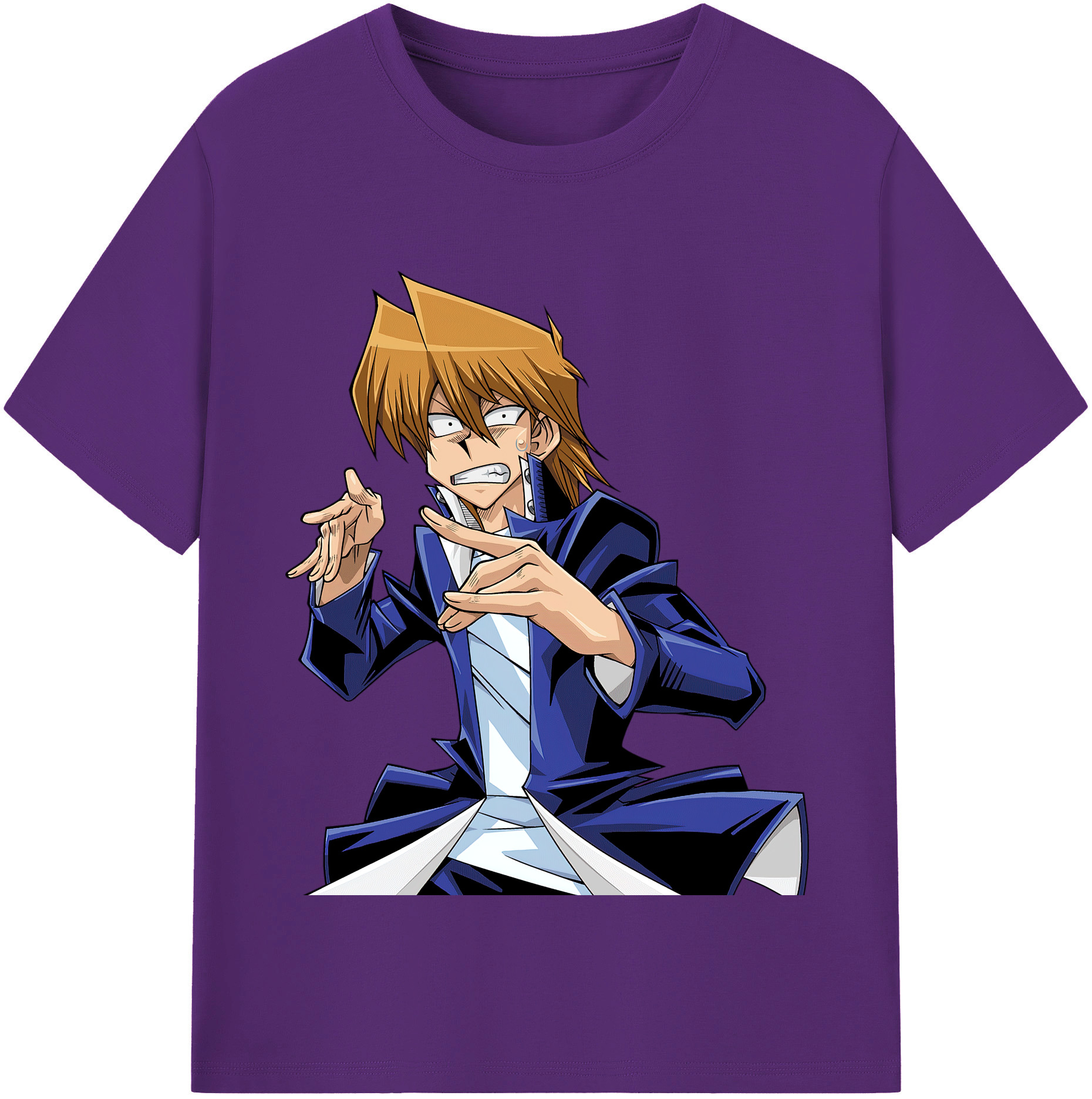 （画像用） 遊☆戯☆王 Yu-Gi-Oh! 綿100％半袖Tシャツ（フロントプリント）