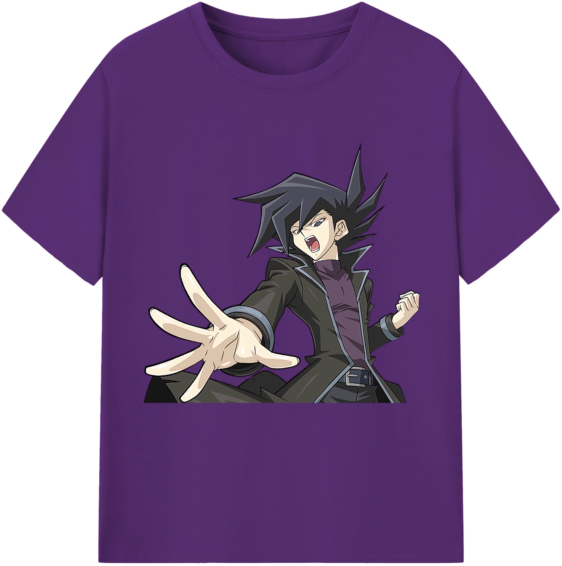 （画像用） 遊☆戯☆王 Yu-Gi-Oh! 綿100％半袖Tシャツ（フロントプリント）