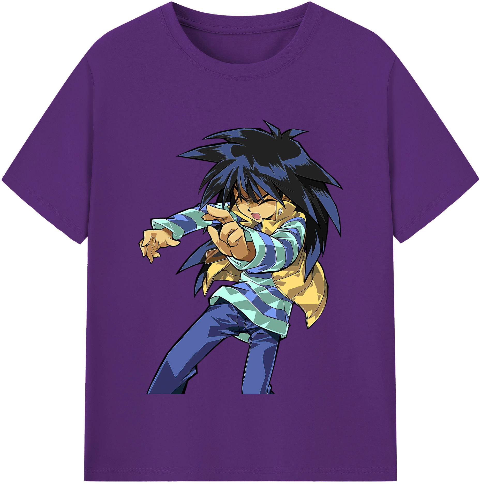 （画像用） 遊☆戯☆王 Yu-Gi-Oh! 綿100％半袖Tシャツ（フロントプリント）