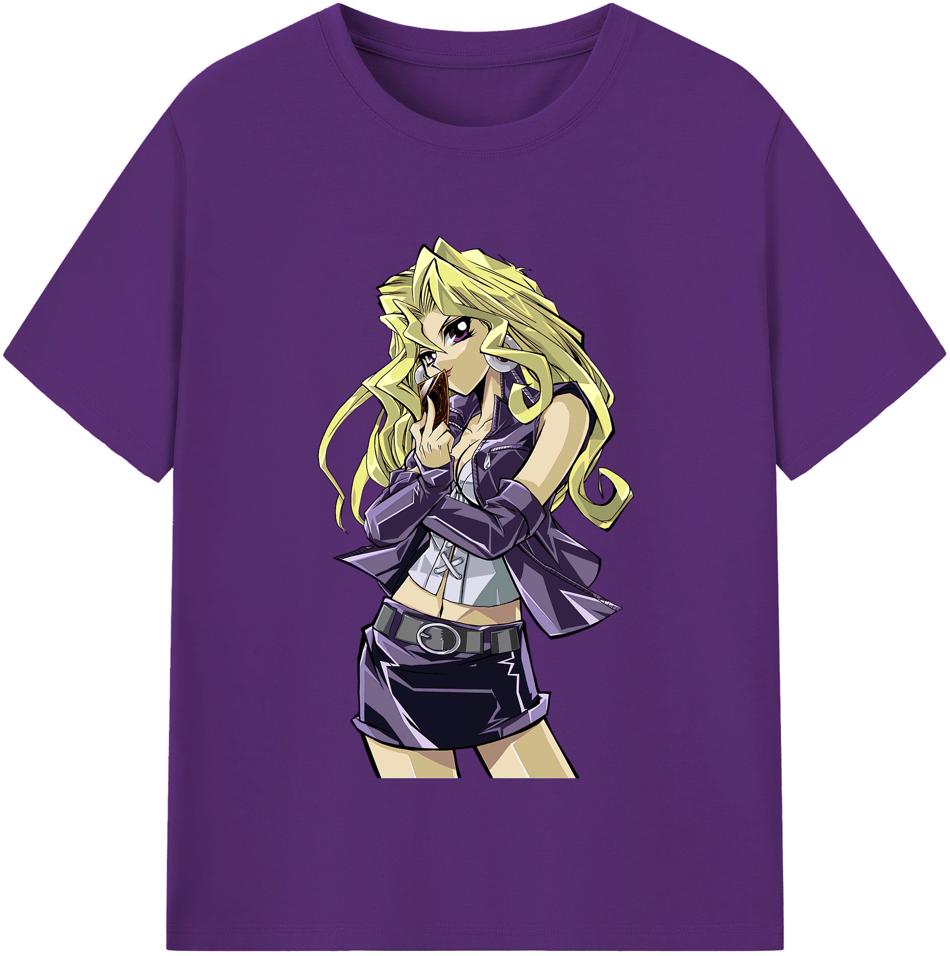 （画像用） 遊☆戯☆王 Yu-Gi-Oh! 綿100％半袖Tシャツ（フロントプリント）