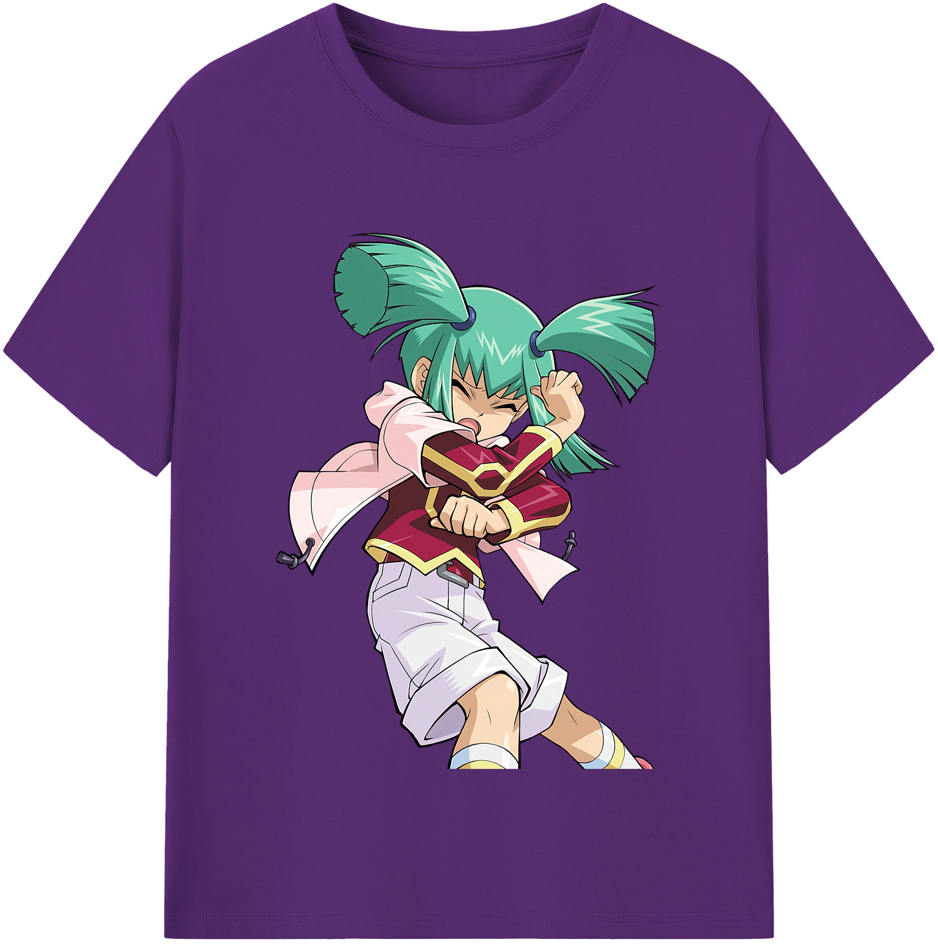 （画像用） 遊☆戯☆王 Yu-Gi-Oh! 綿100％半袖Tシャツ（フロントプリント）