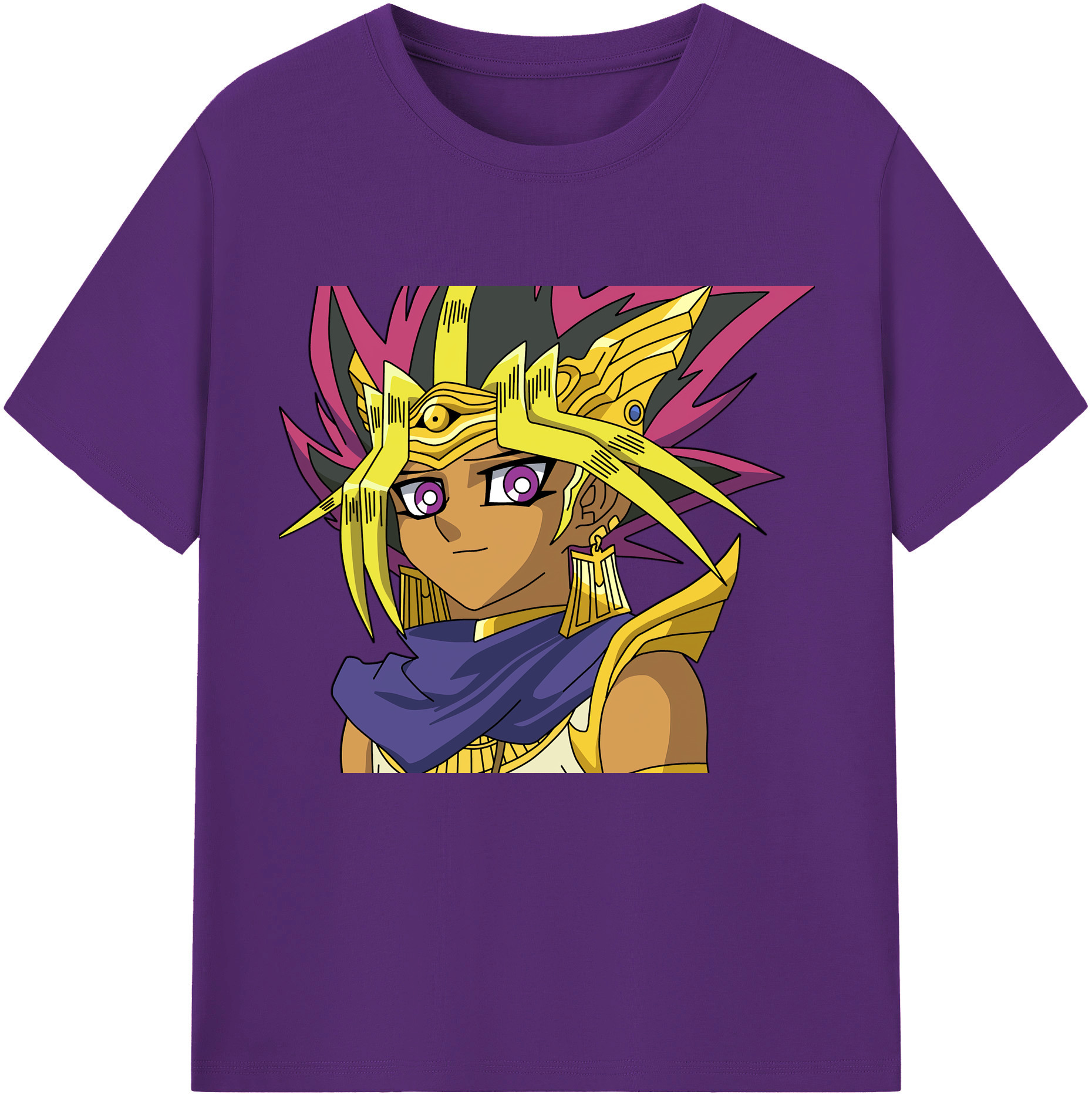 （画像用） 遊☆戯☆王 Yu-Gi-Oh! 綿100％半袖Tシャツ（フロントプリント）