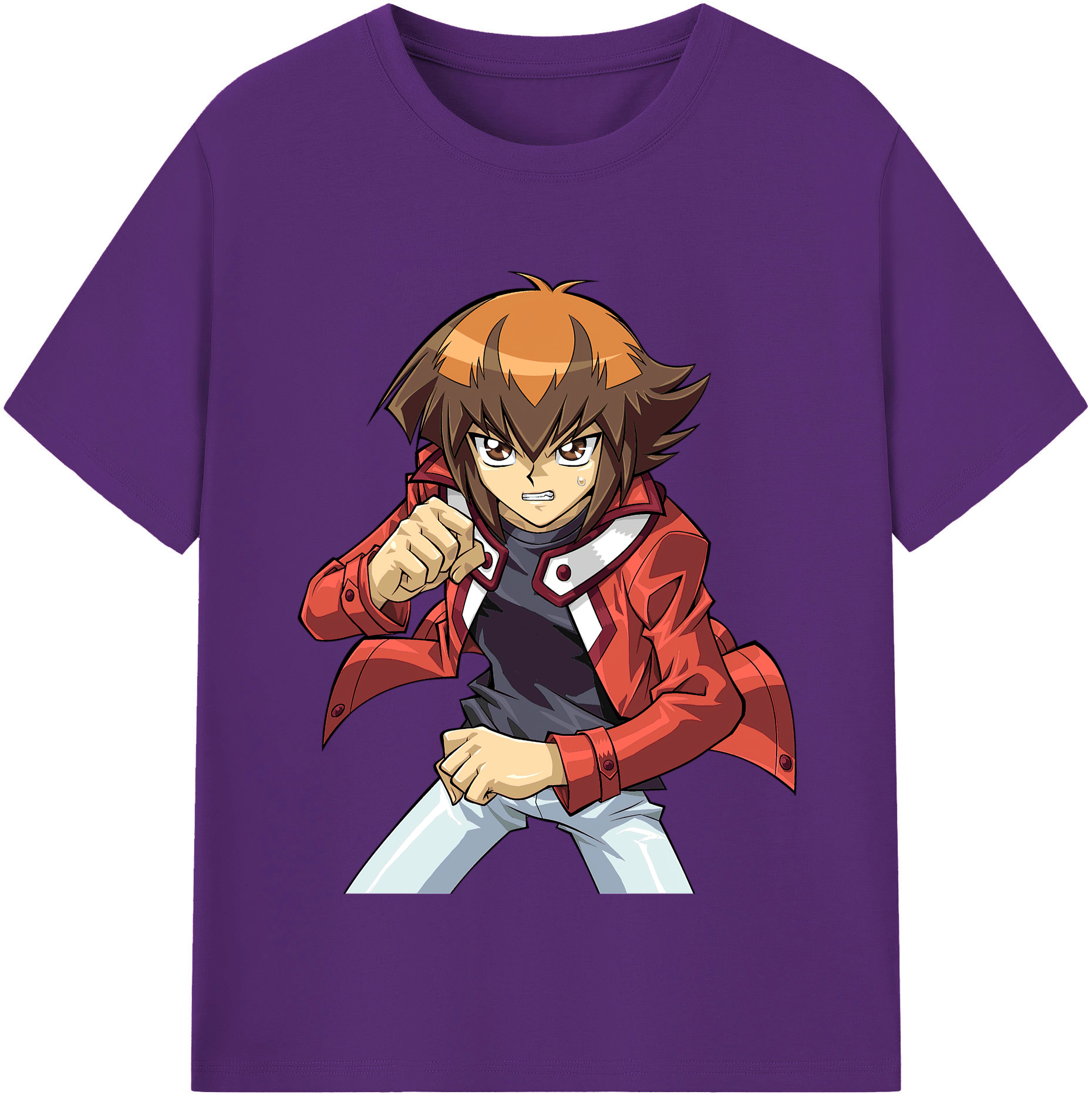 （画像用） 遊☆戯☆王 Yu-Gi-Oh! 綿100％半袖Tシャツ（フロントプリント）