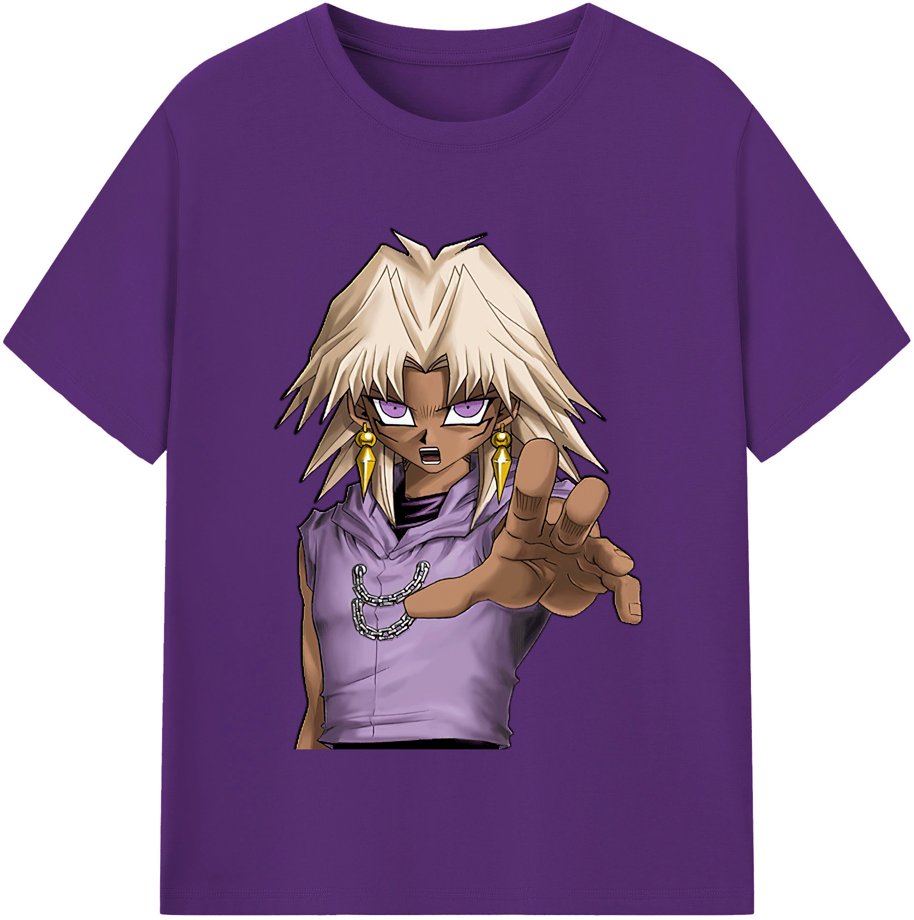 （画像用） 遊☆戯☆王 Yu-Gi-Oh! 綿100％半袖Tシャツ（フロントプリント）