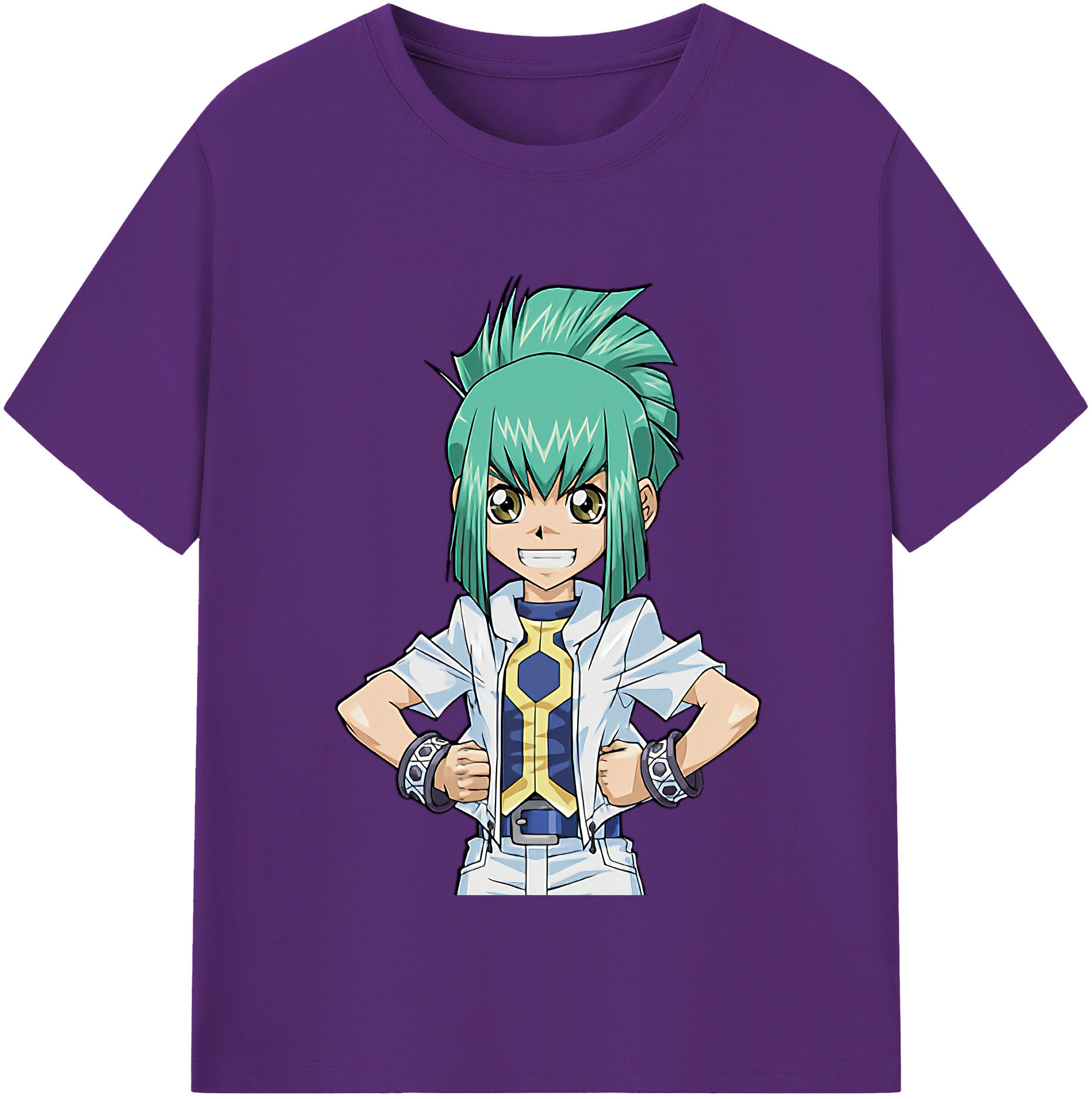 （画像用） 遊☆戯☆王 Yu-Gi-Oh! 綿100％半袖Tシャツ（フロントプリント）