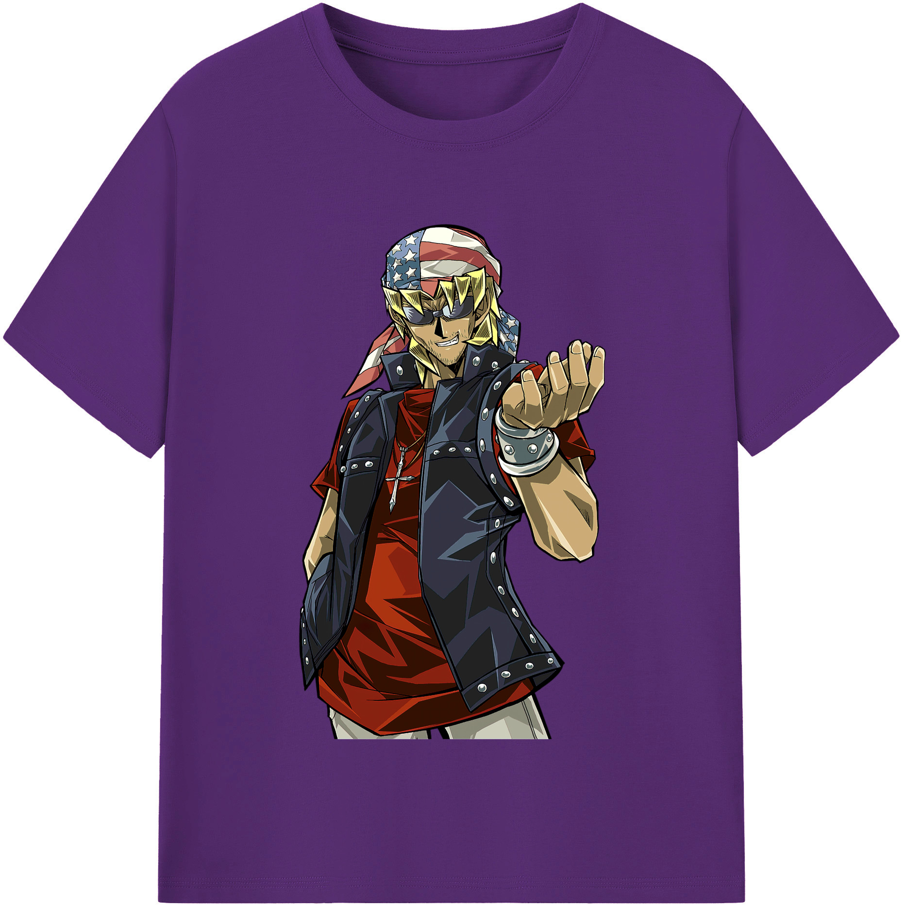 （画像用） 遊☆戯☆王 Yu-Gi-Oh! 綿100％半袖Tシャツ（フロントプリント）