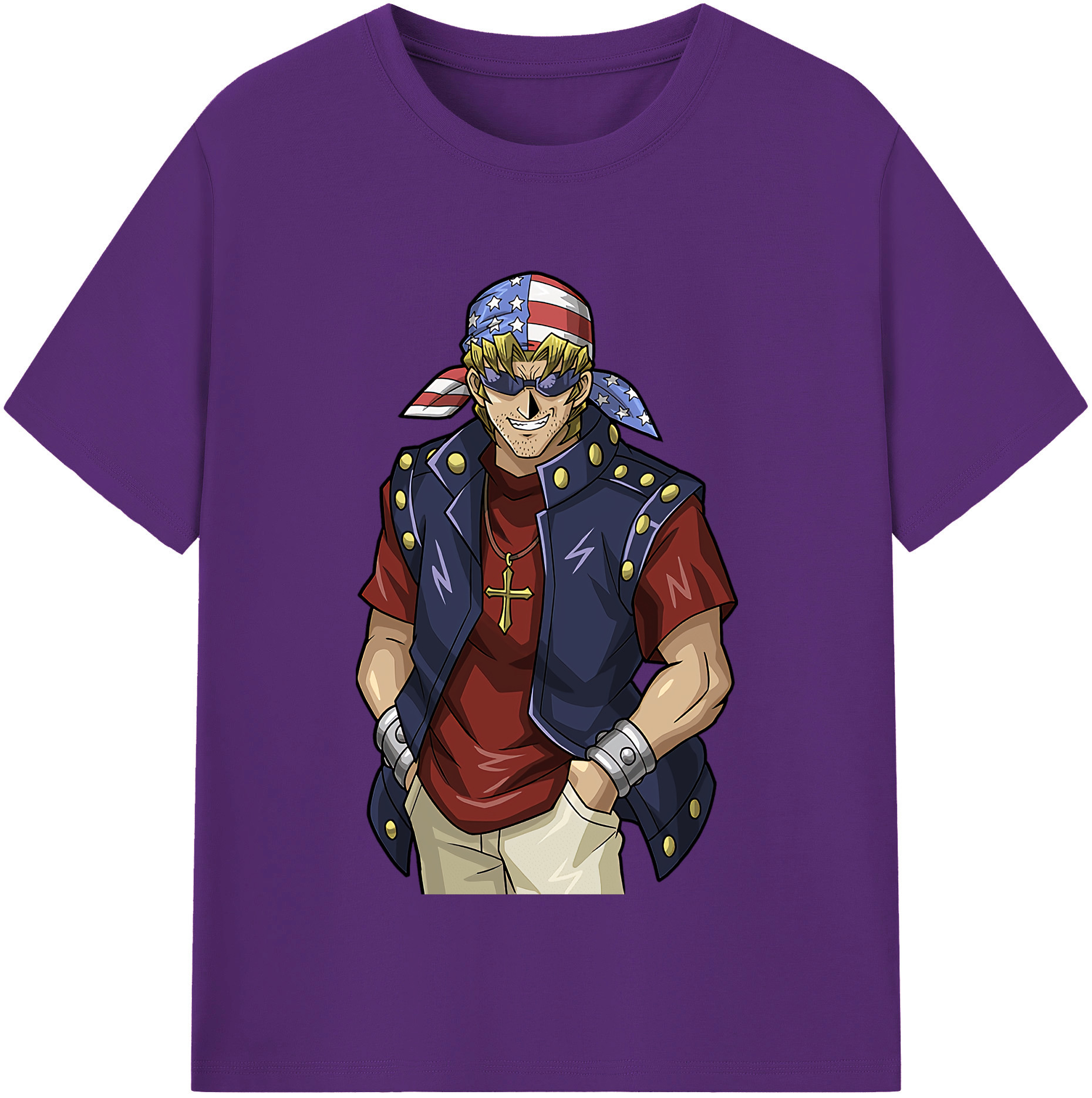 （画像用） 遊☆戯☆王 Yu-Gi-Oh! 綿100％半袖Tシャツ（フロントプリント）