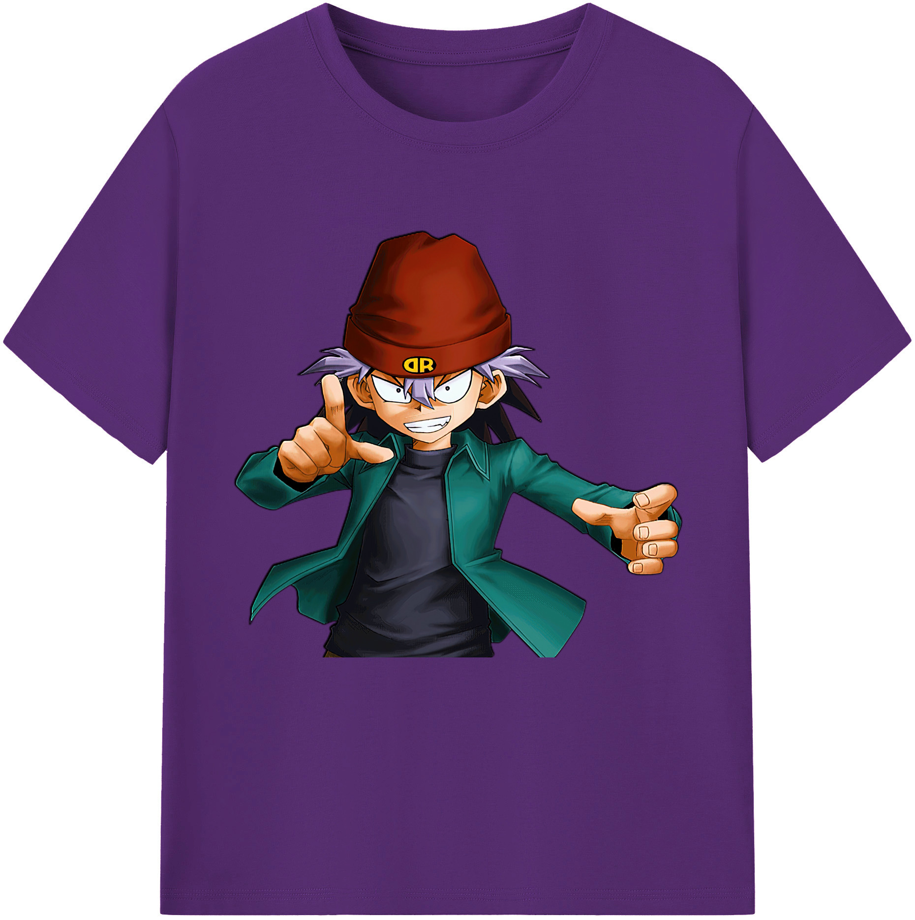 （画像用） 遊☆戯☆王 Yu-Gi-Oh! 綿100％半袖Tシャツ（フロントプリント）